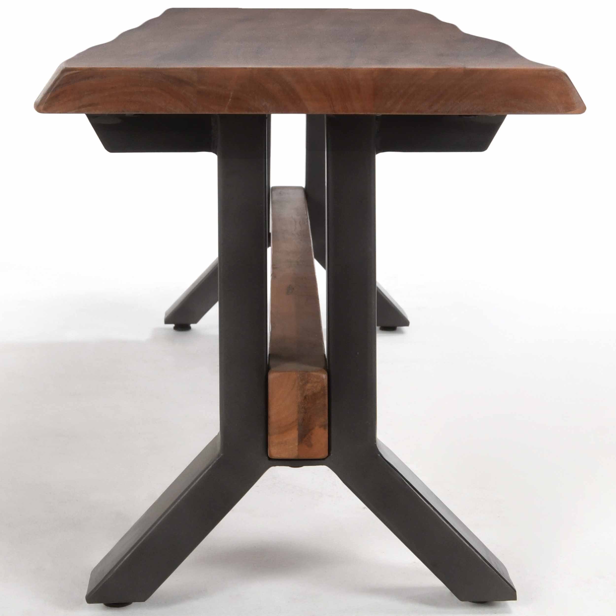 Bellamy Bench, Amber Brown - Image 4