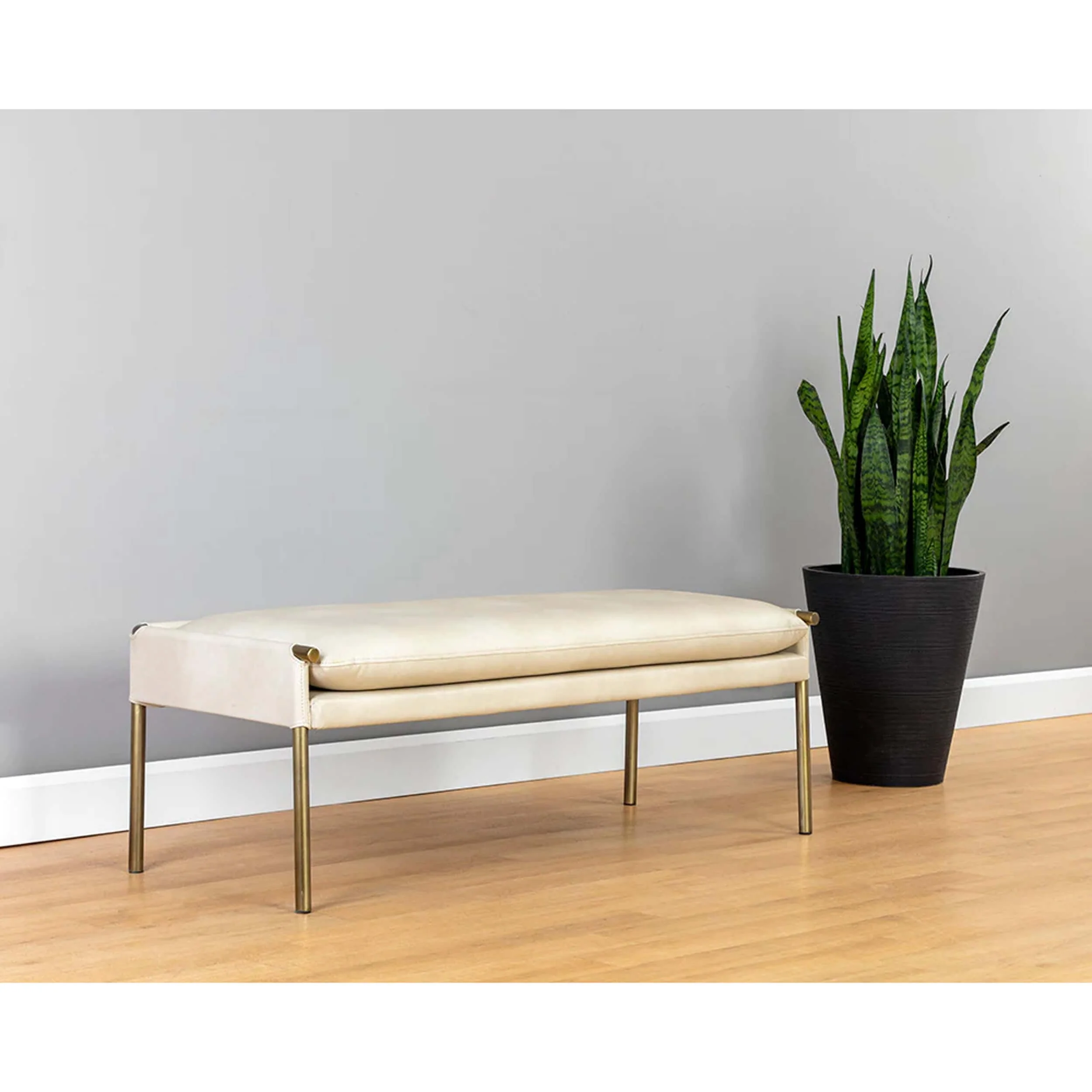 Bellevue Bench, Bravo Cream - Image 6