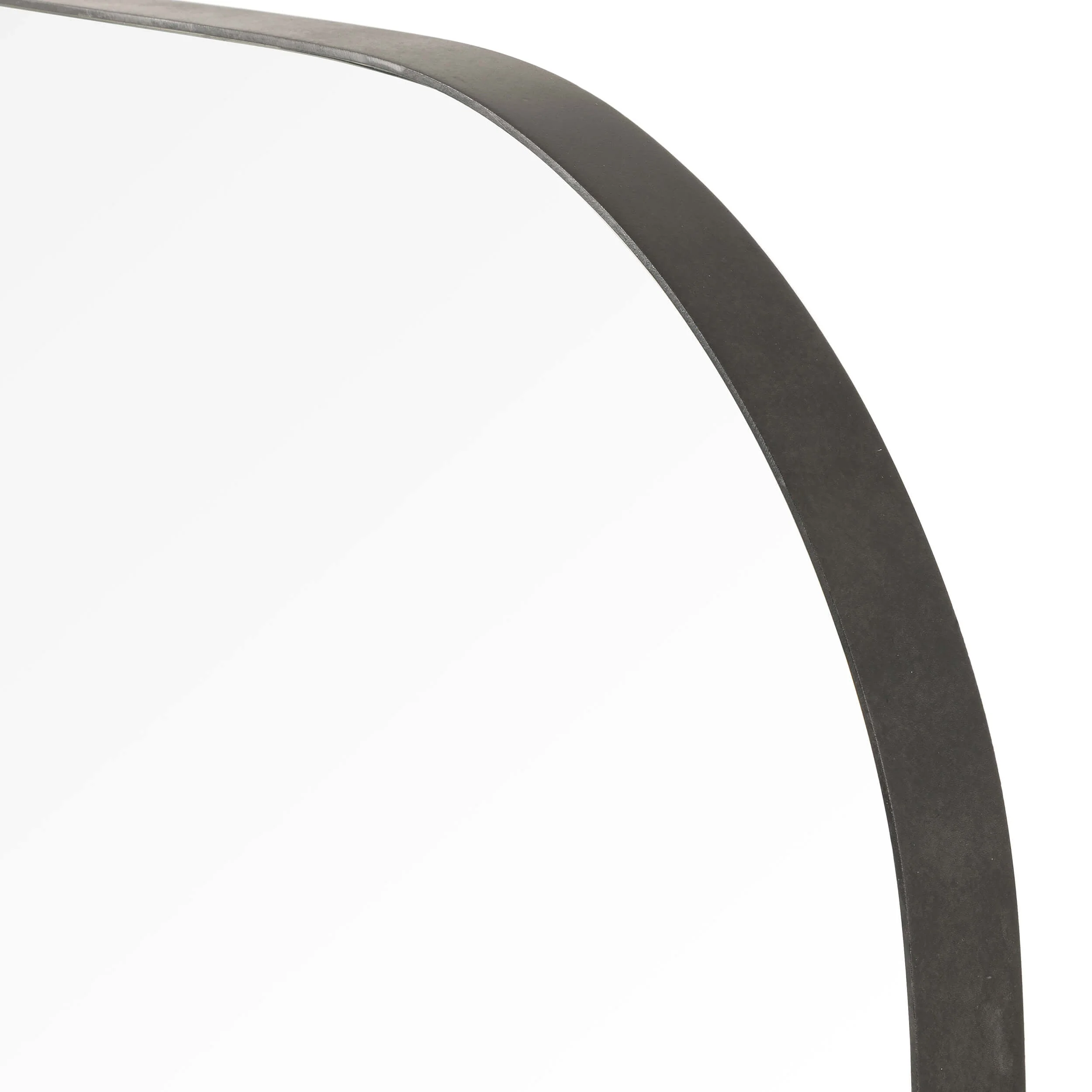 Bellvue Square Mirror, Rustic Black by Four Hands - Image 3