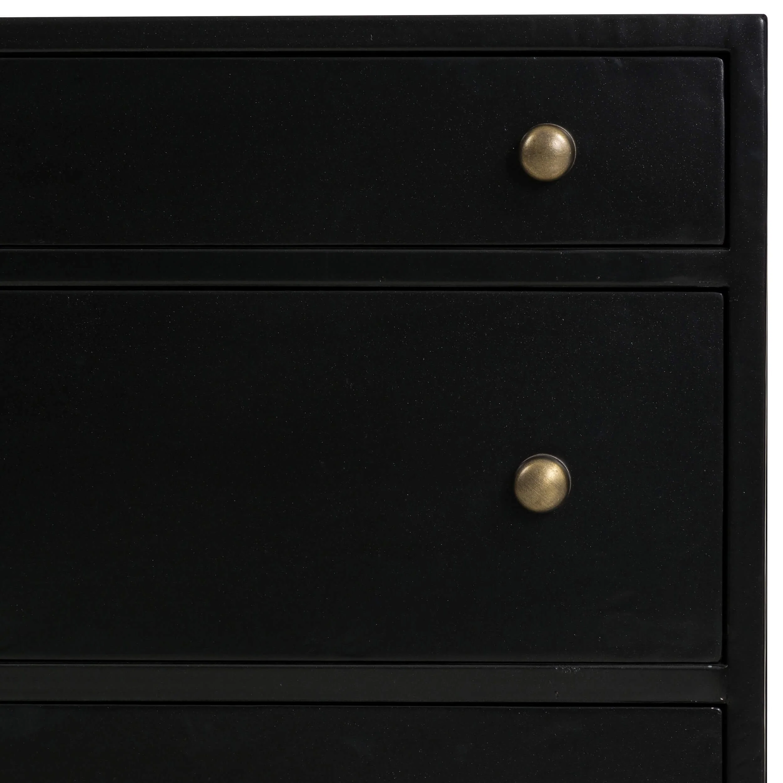 Belmont Storage Nightstand, Small, Black by Four Hands - Image 6