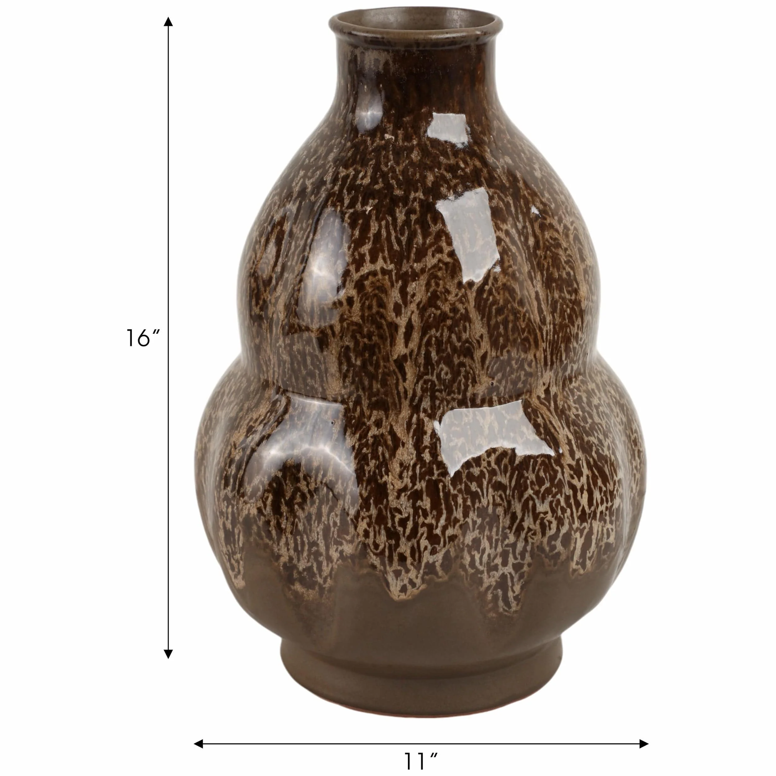 Belmonte Vase, Brown - Image 4