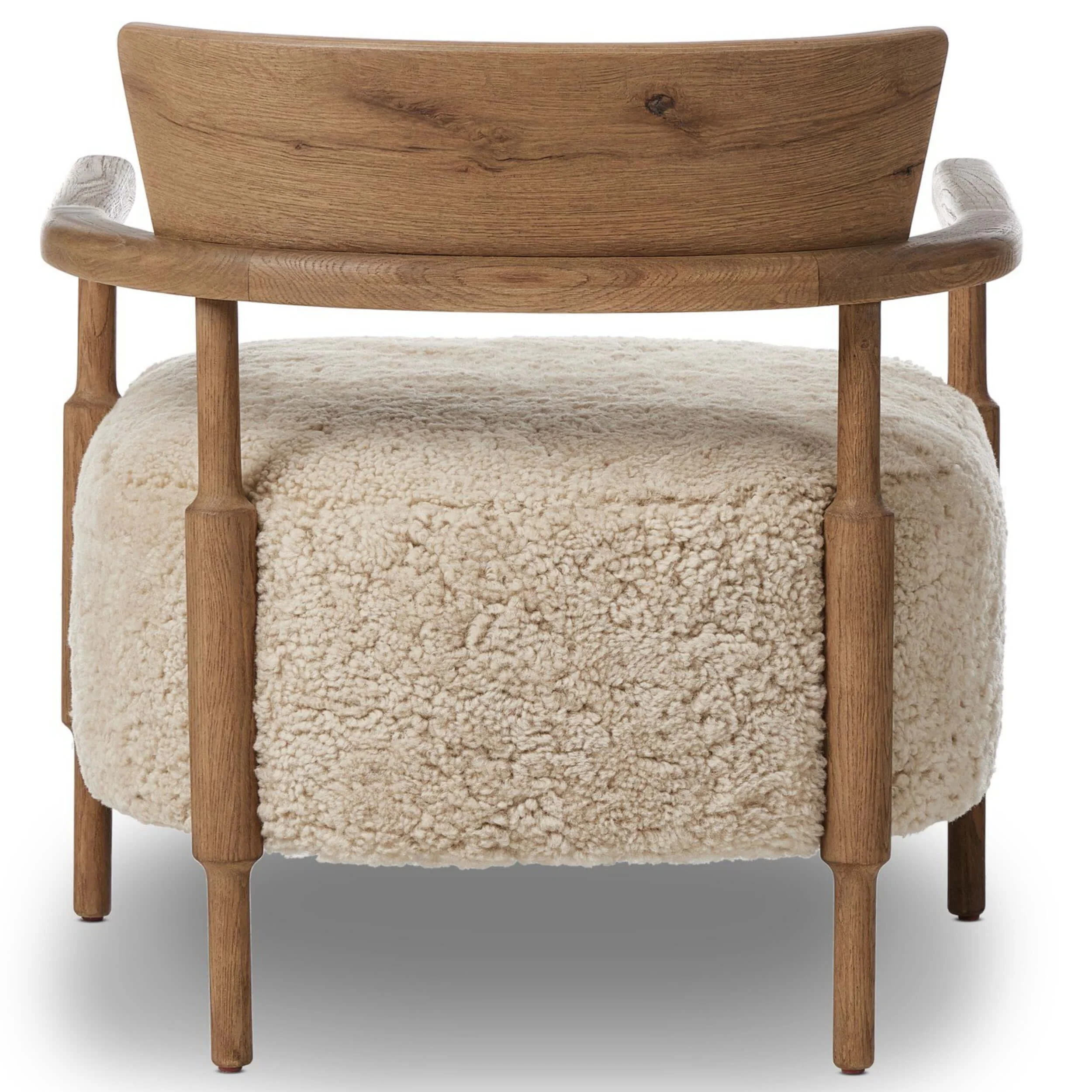 Bennett Chair, Beige by Amber Lewis x Four Hands - Image 3