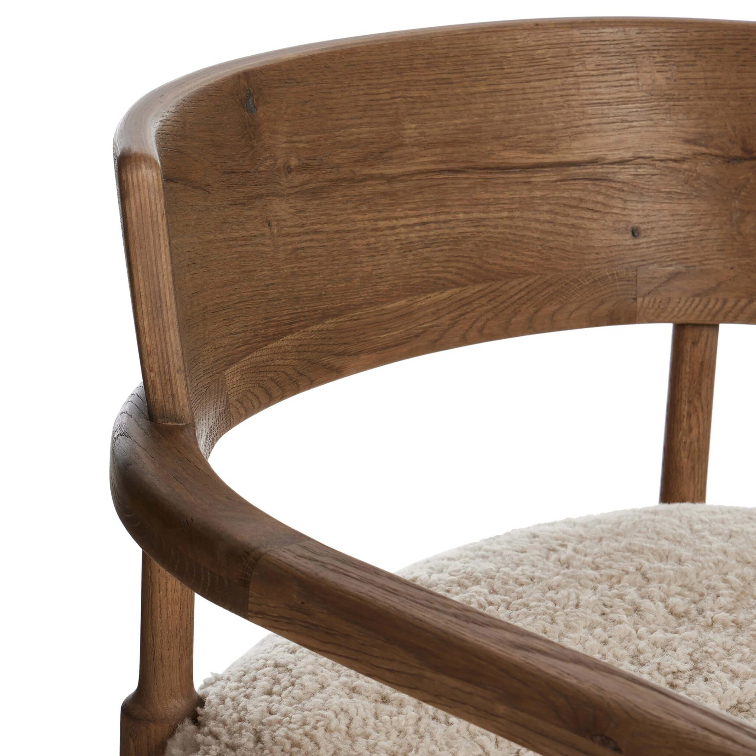 Bennett Chair, Beige by Amber Lewis x Four Hands - Image 5