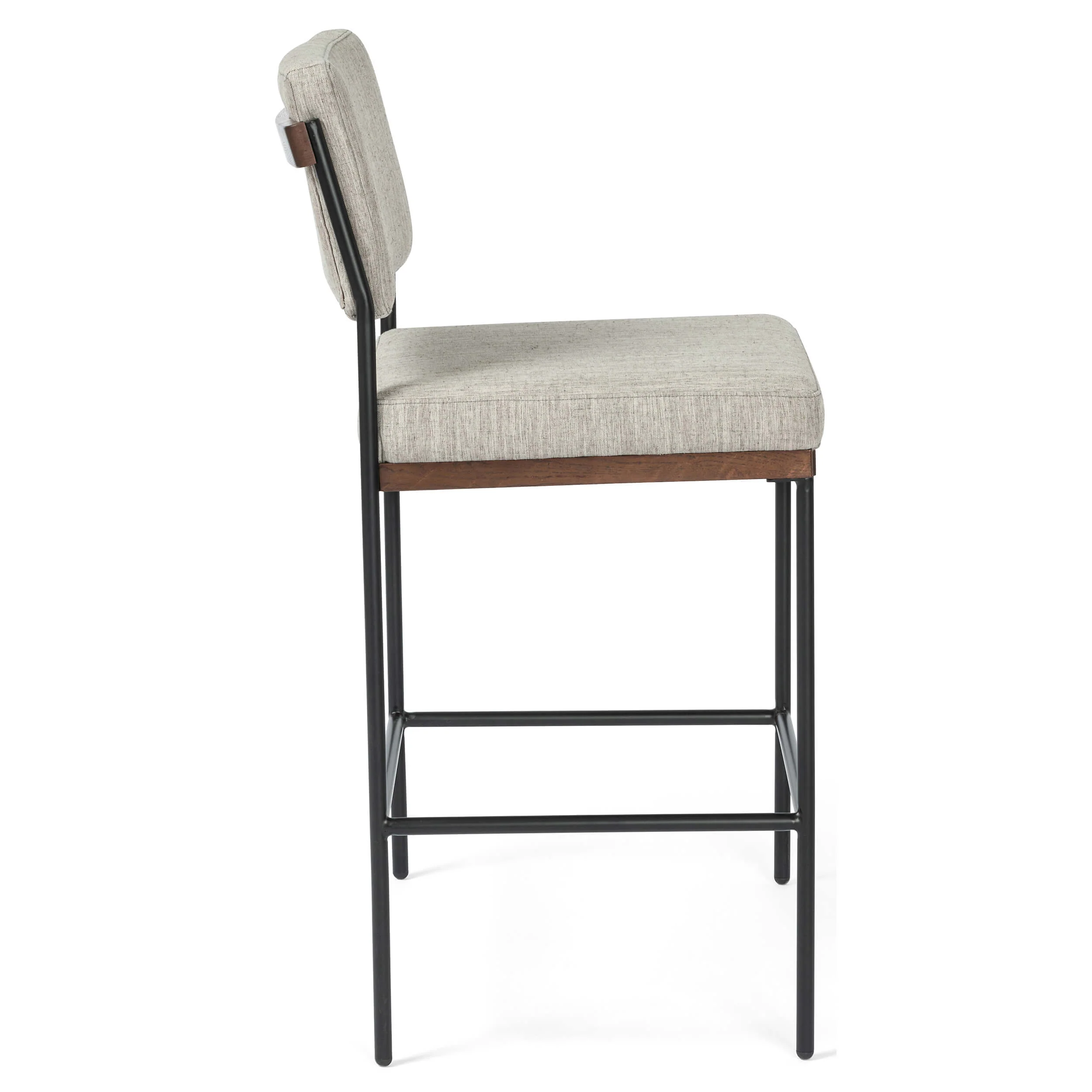 Benton Bar & Counter Stool, Savile Flannel by Four Hands - Image 3