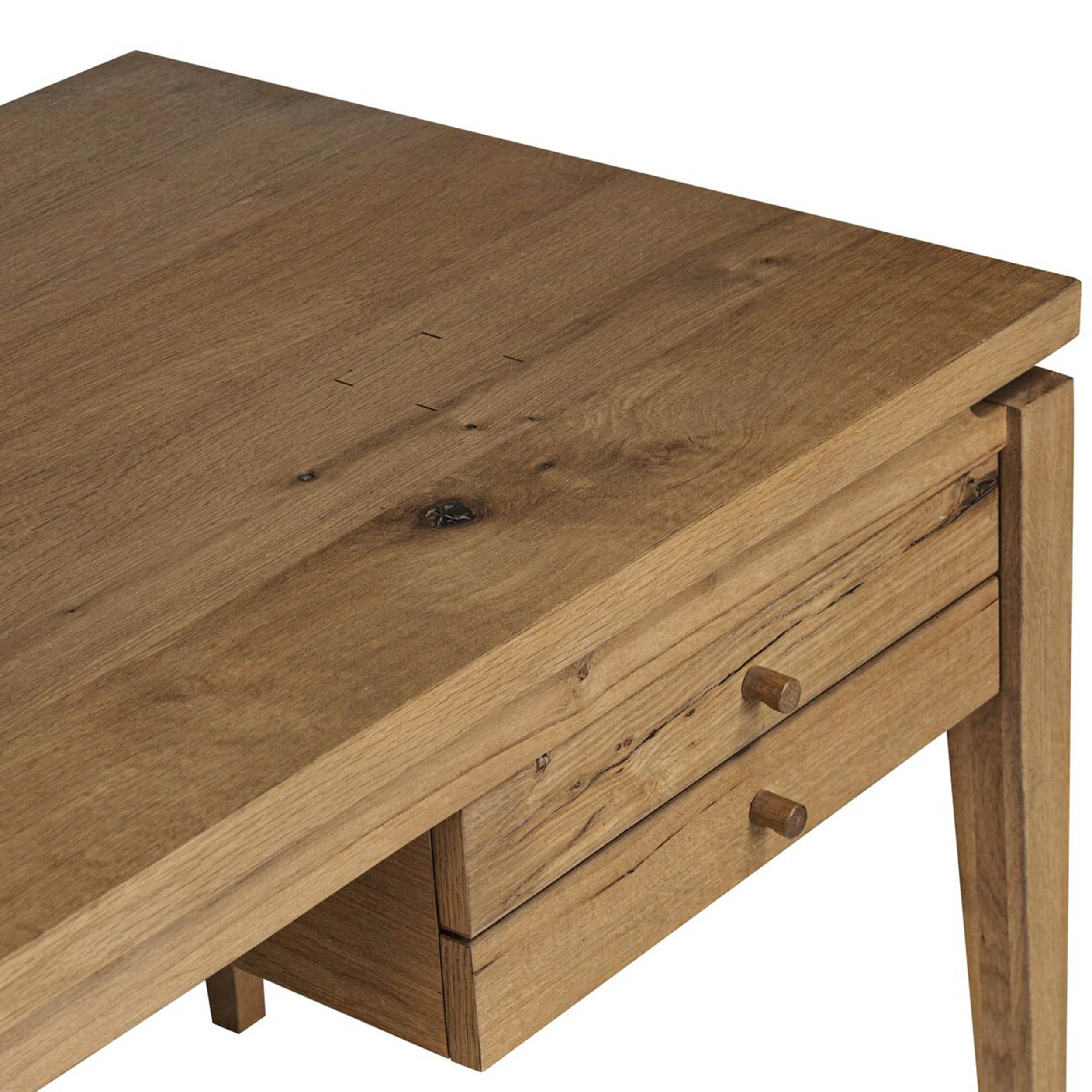 Bergstrom Desk, Warm Oak by Four Hands - Image 5