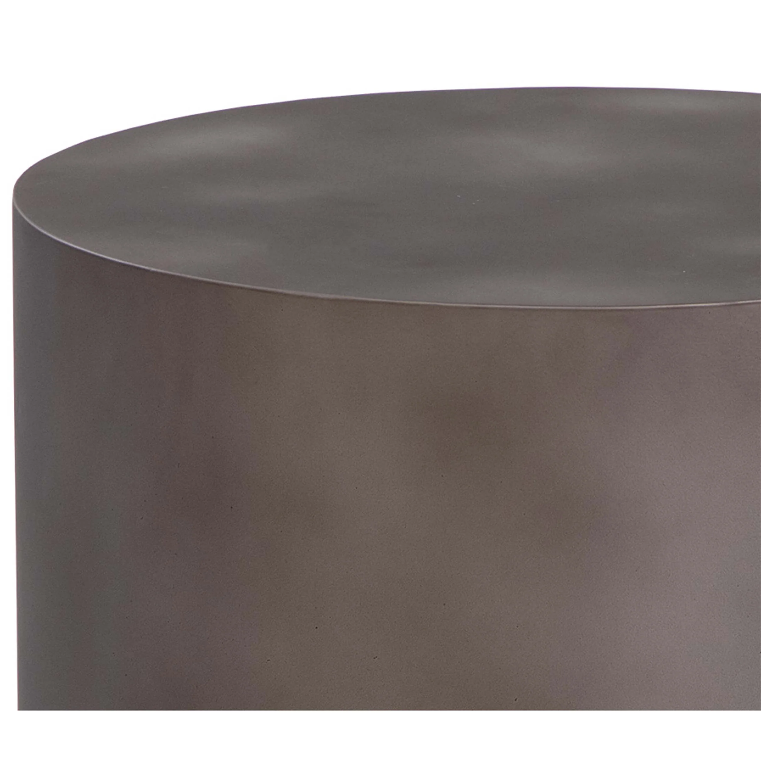 Bernaby End Table, Gunmetal - Image 3