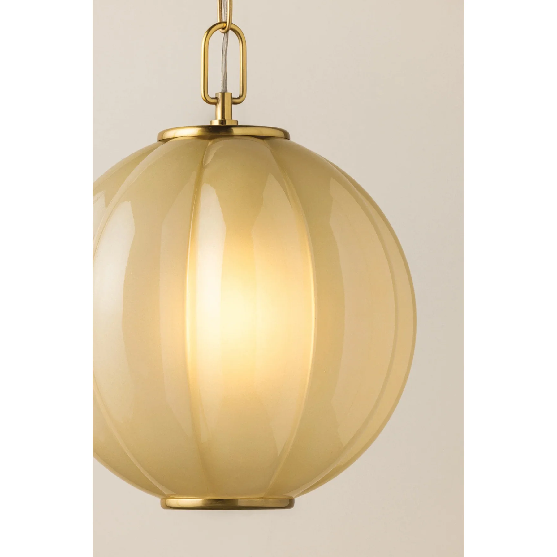 Bernadine Pendant, Aged Brass - Image 6