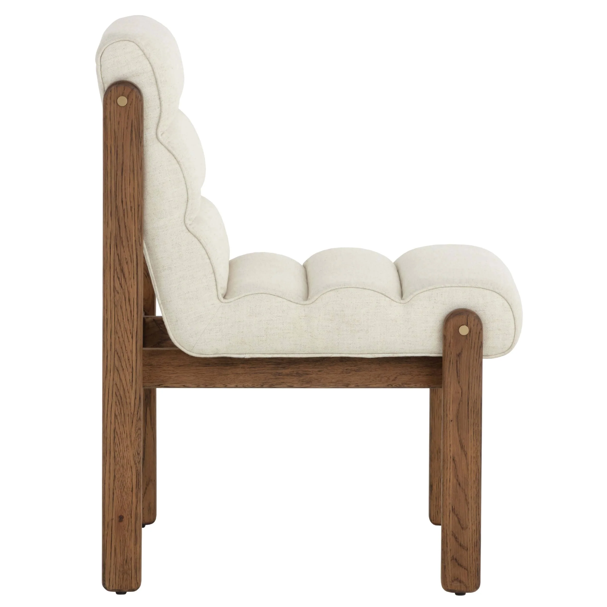 Bertie Dining Chair, Geralt Linen, Set of 2 - Image 3