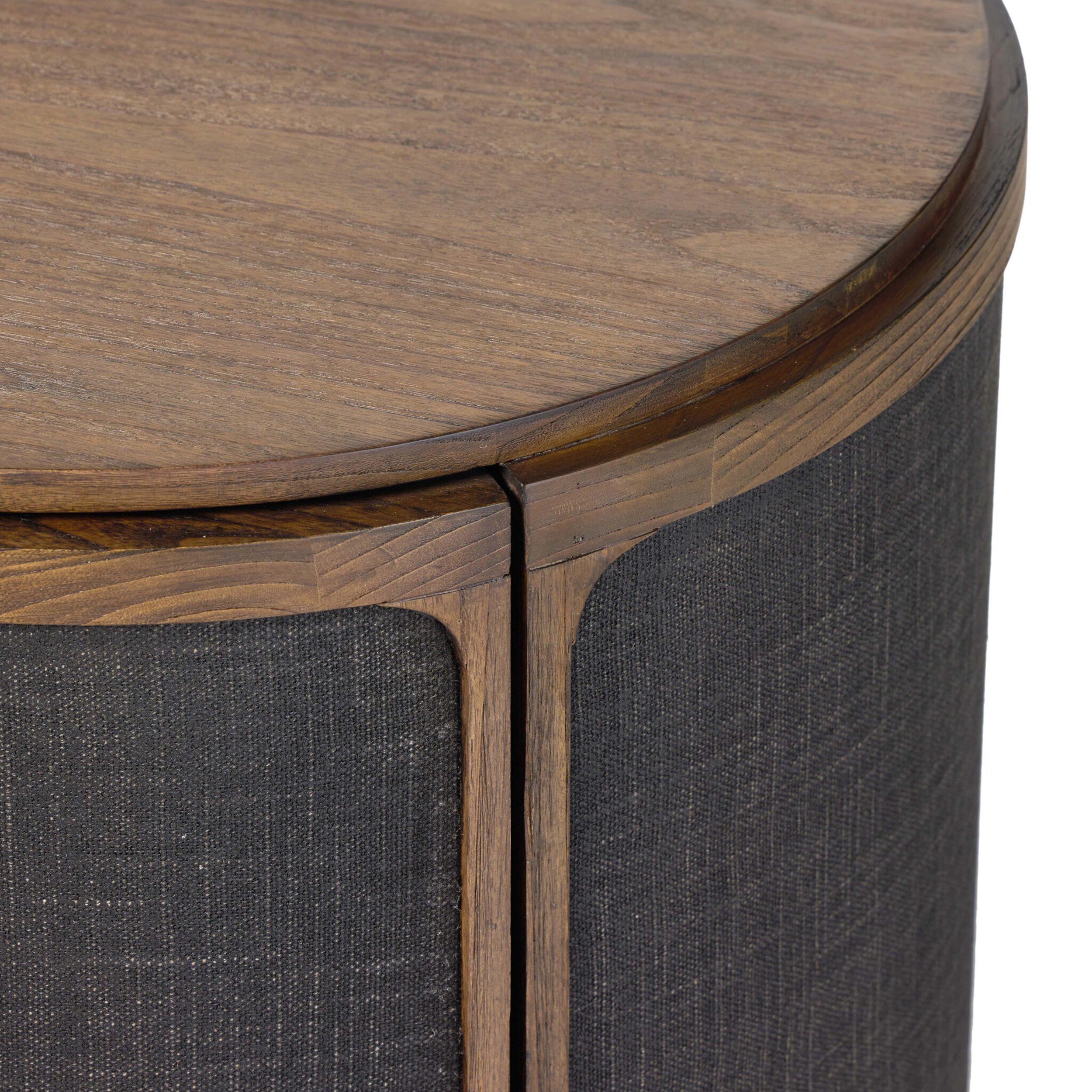 Bertie End Table, Saddle Brown by Four Hands - Image 5
