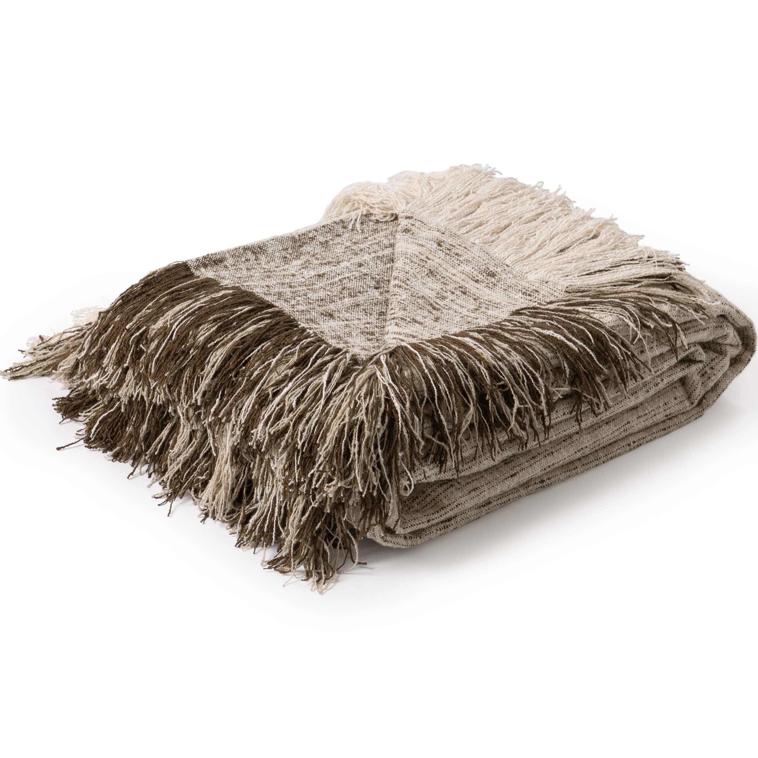 Beryl Blanket, Cocoa Brown