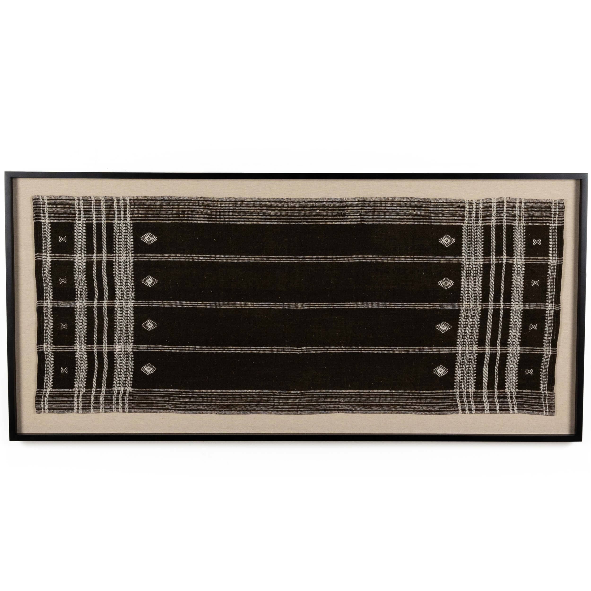 Bhujodi Textile, Chocolate by Four Hands