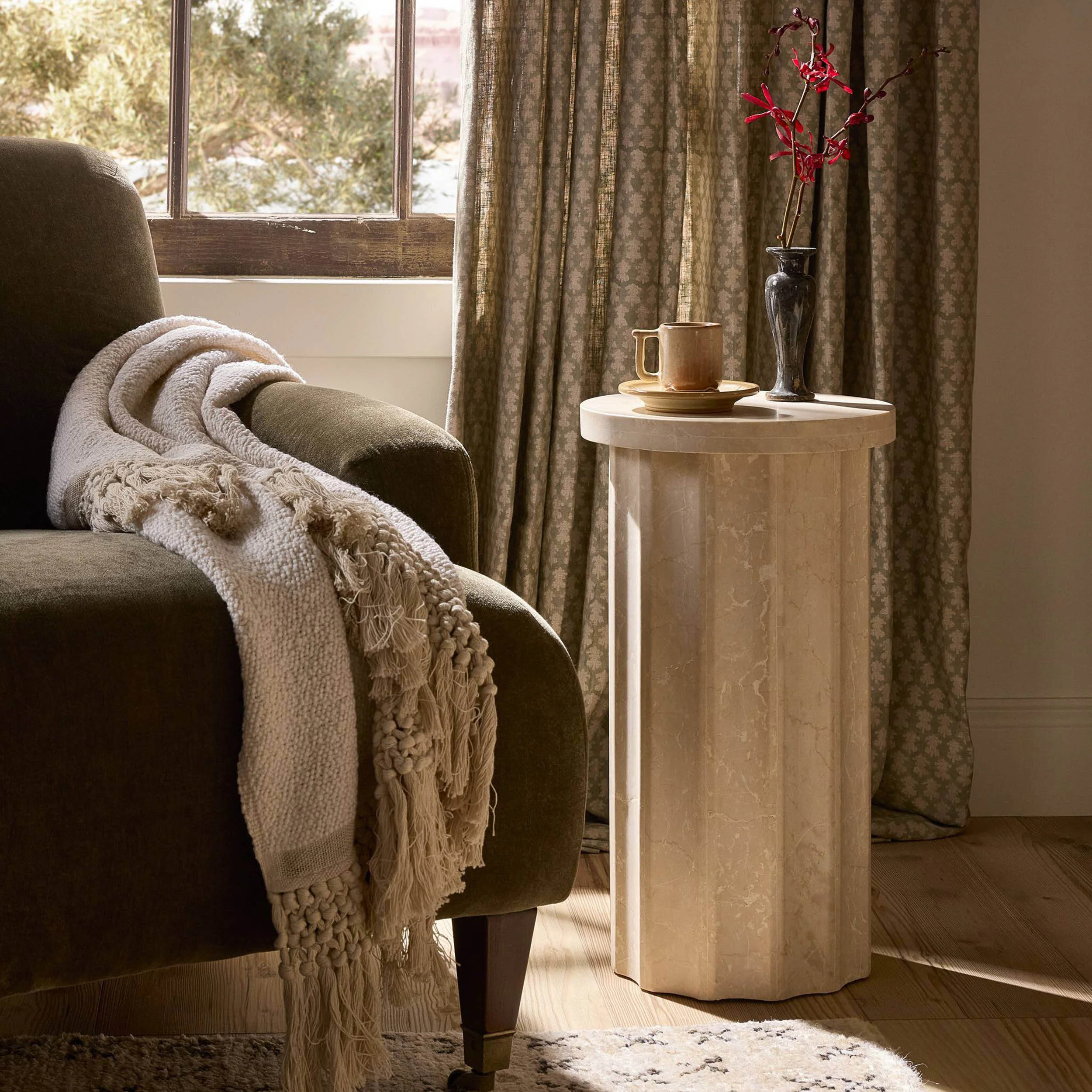 Bibi Drink Table, Cream by Four Hands - Image 5
