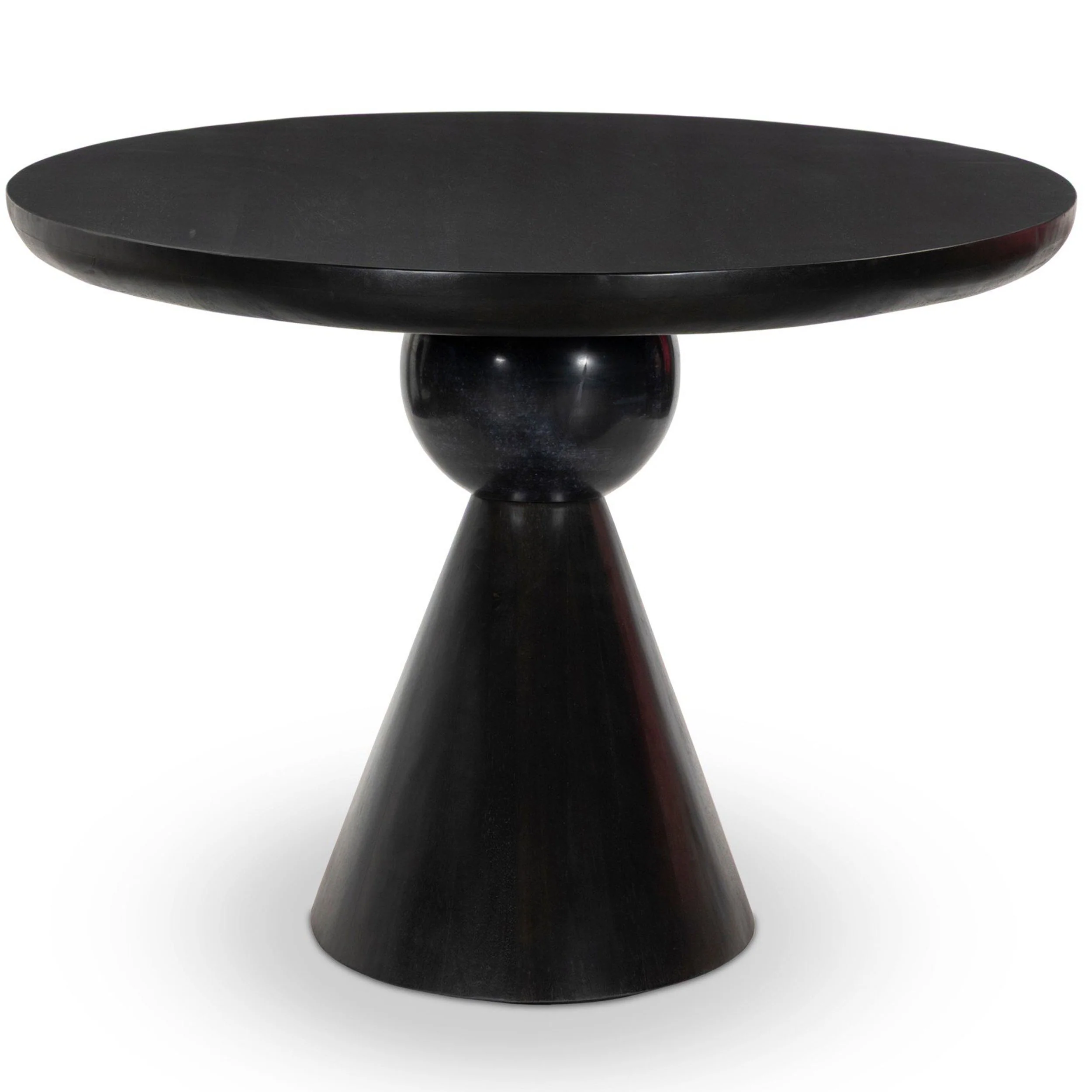 Bibianna Oval Dining Table, Black Marble by Four Hands - Image 3