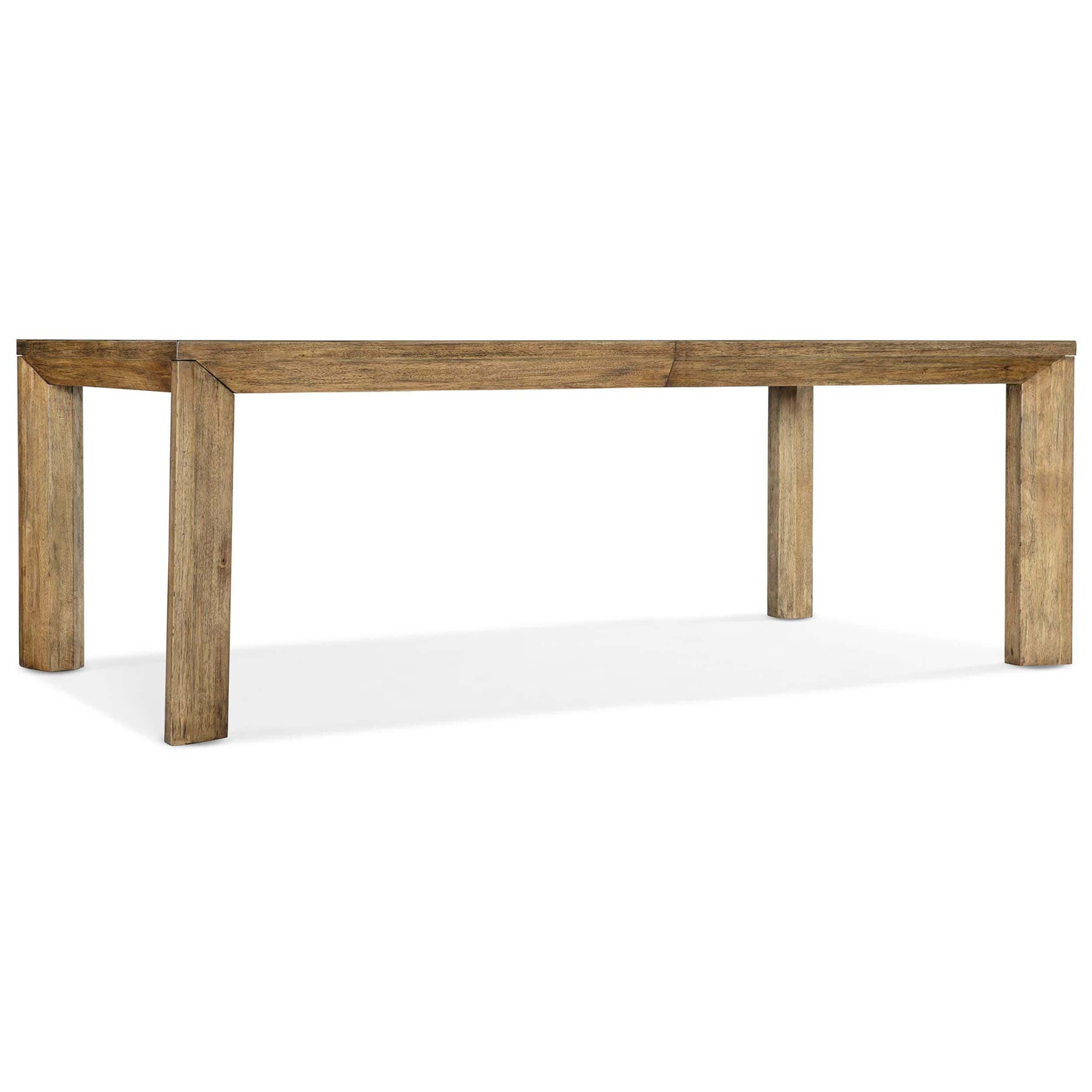 Big Sky Leg Table w/Leaf, Natural