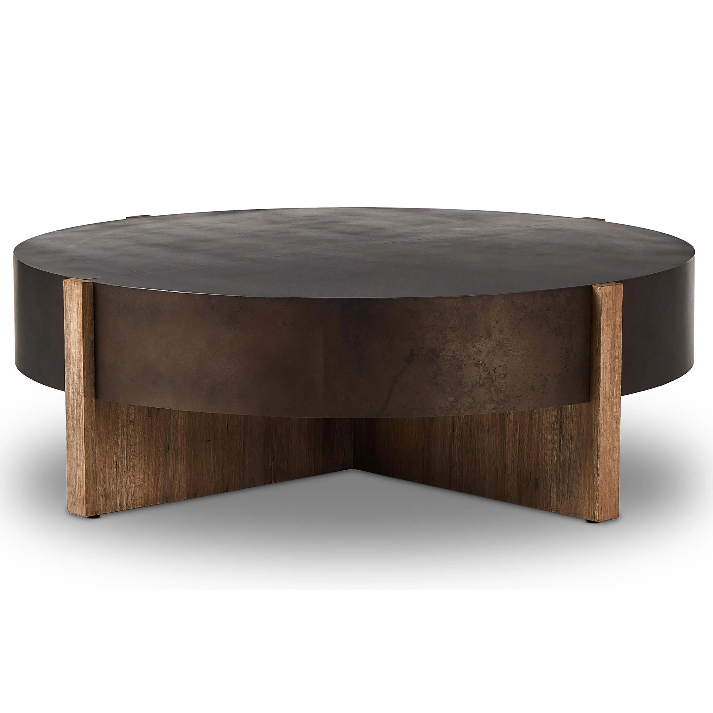 Bingham Large Coffee Table, Distressed by Four Hands - Image 2
