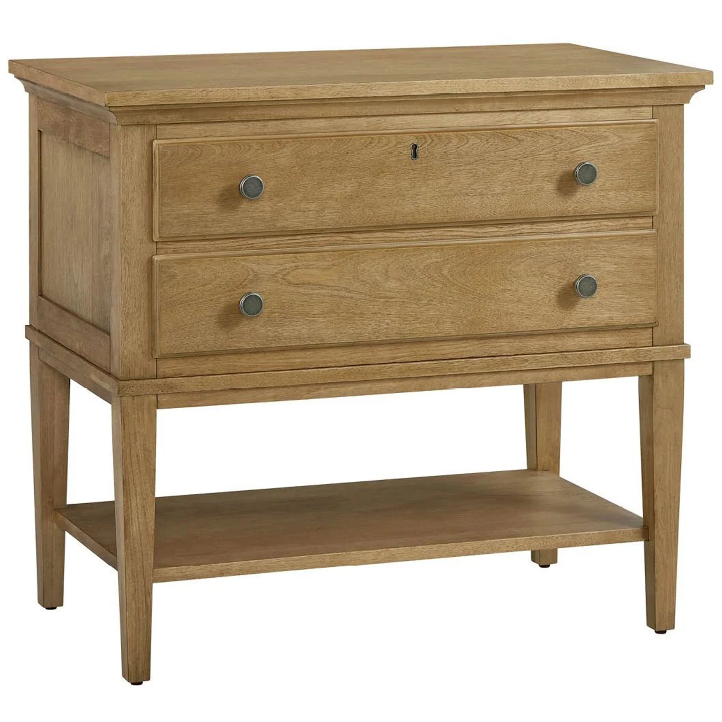Birchaven 2 Drawer Nightstand, Brindle