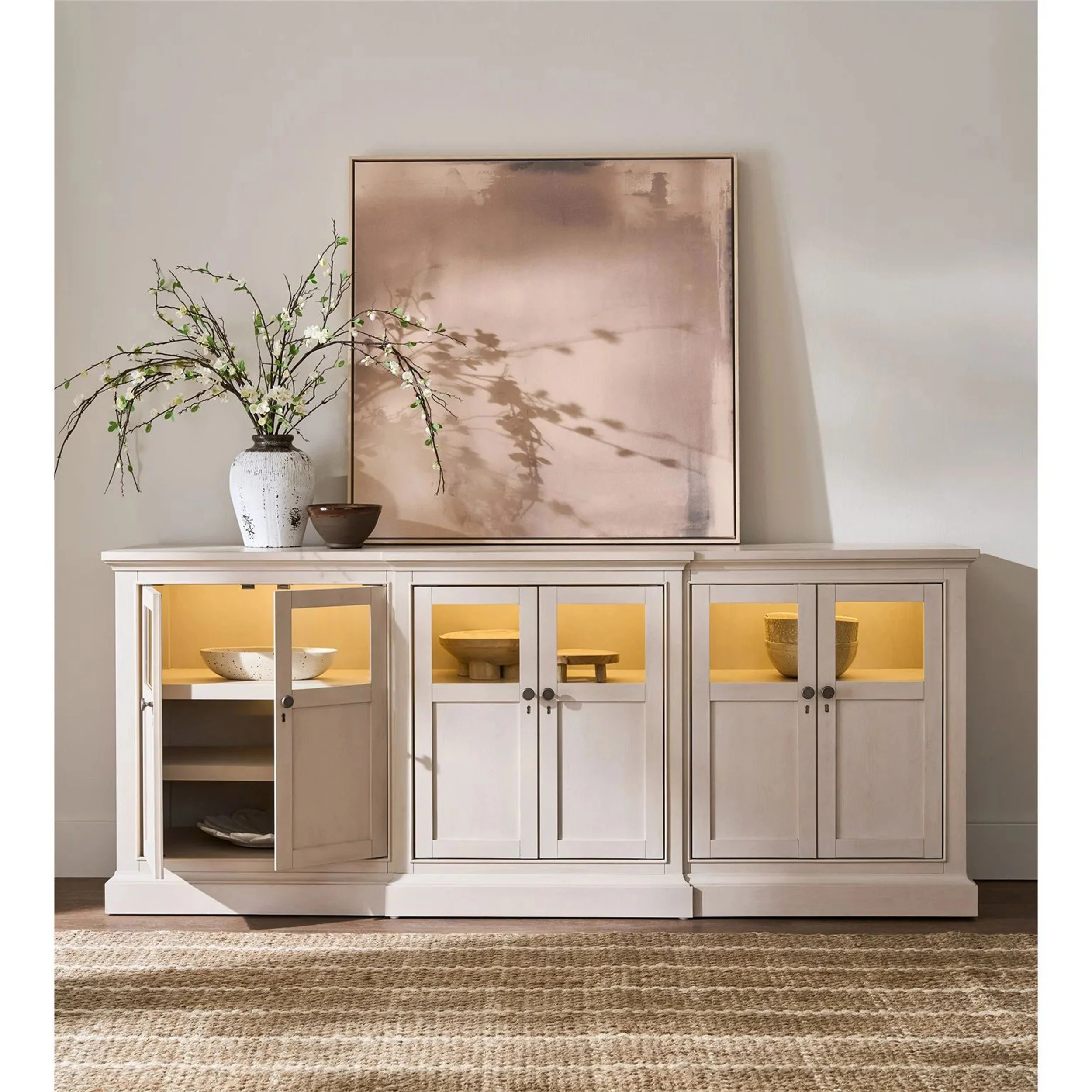 Birchaven 6 Door Credenza, Willow - Image 7