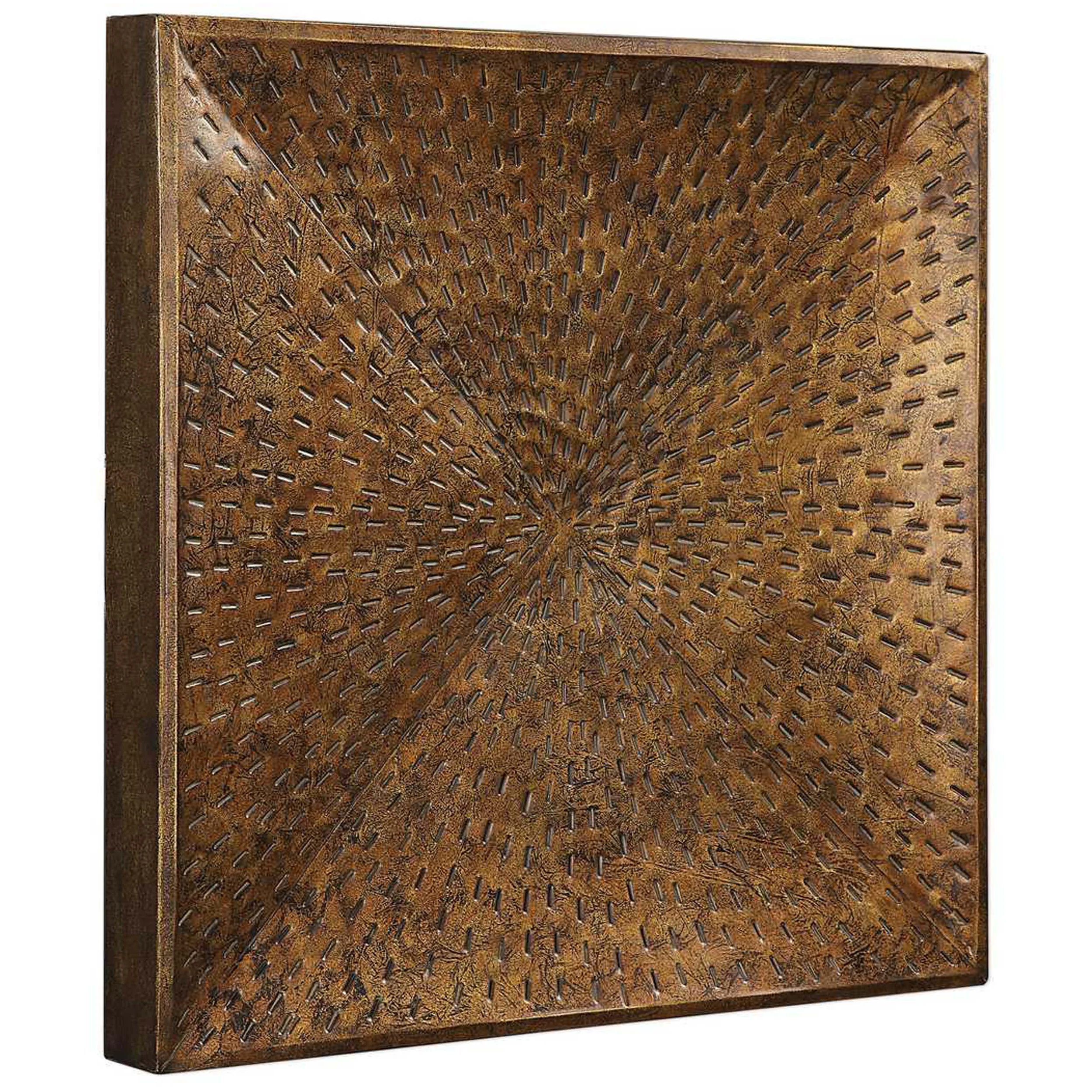 Blaise Metal Wall Decor, Antiqued Bronze - Image 2