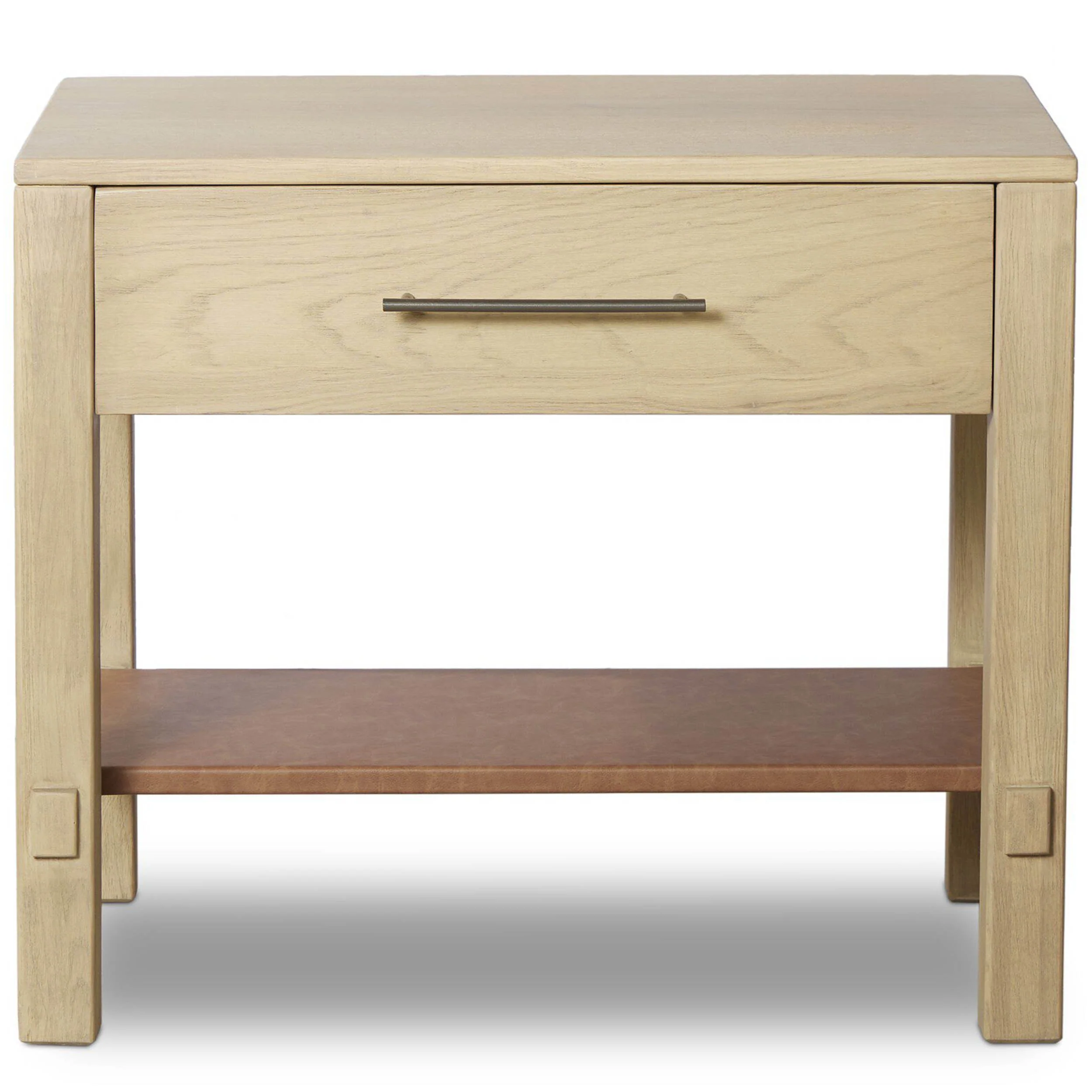 Blake Nightstand, Washed Ash by Four Hands - Image 2