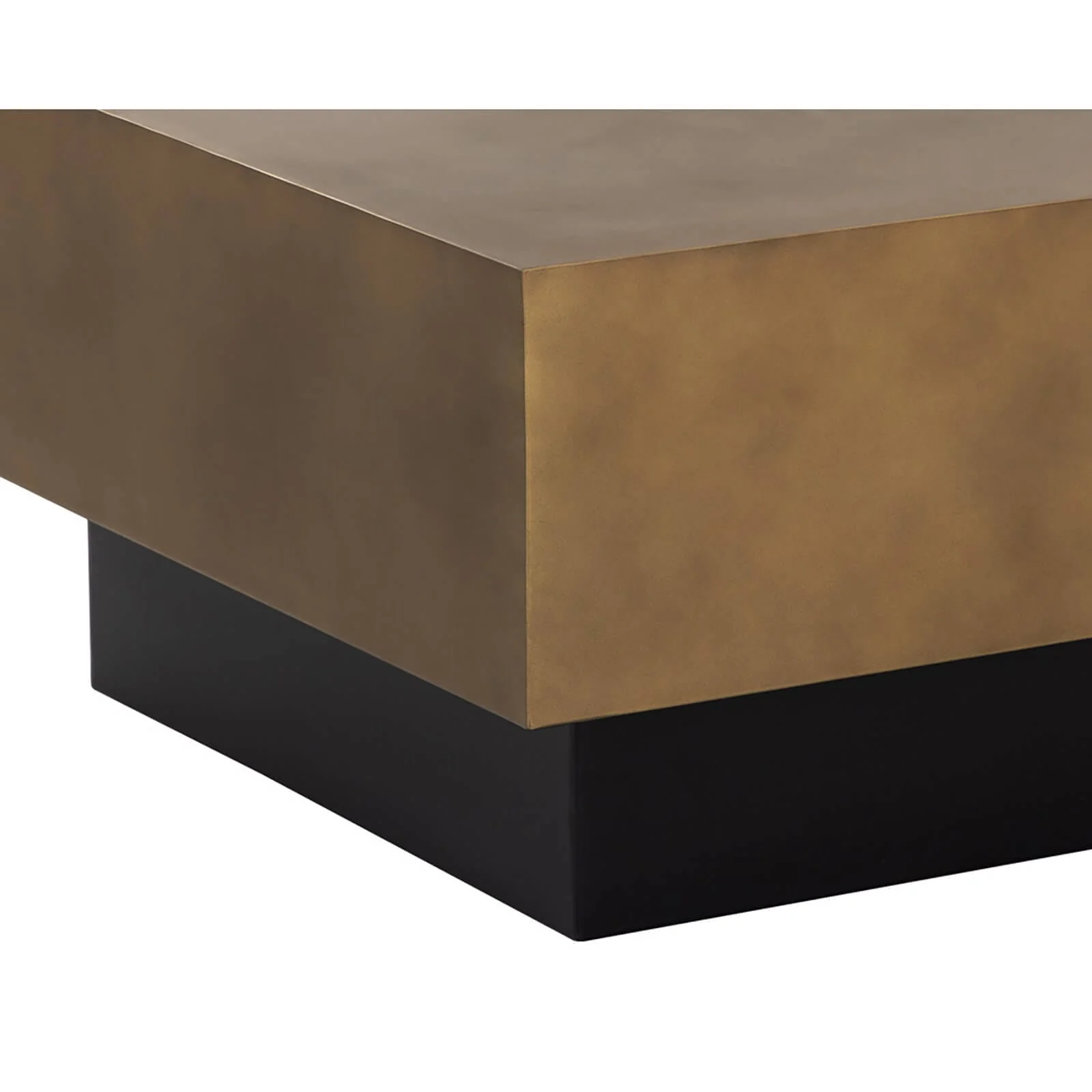 Blakely Coffee Table, Antique Brass - Image 2