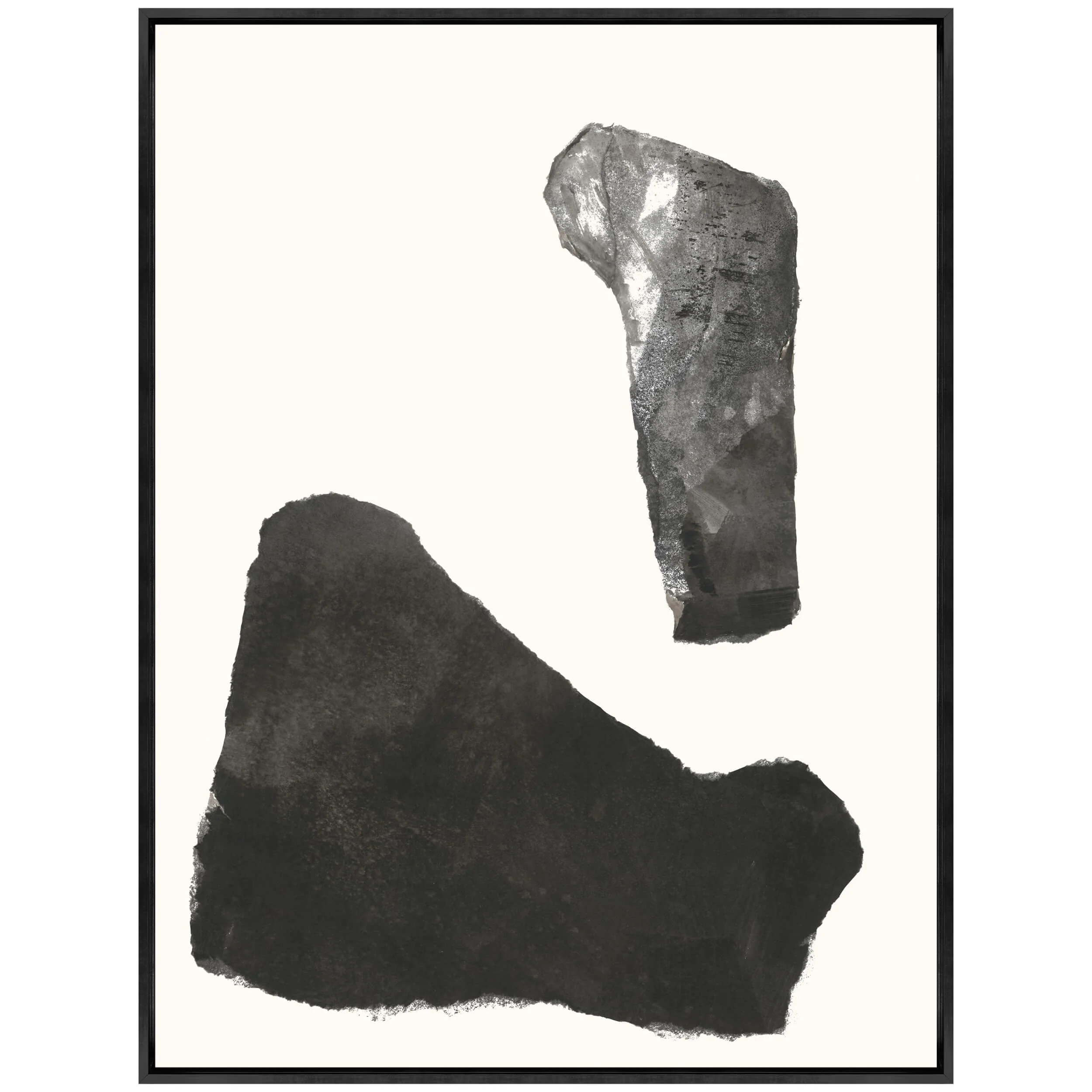 Blanc Noir I Framed, 25 x 33