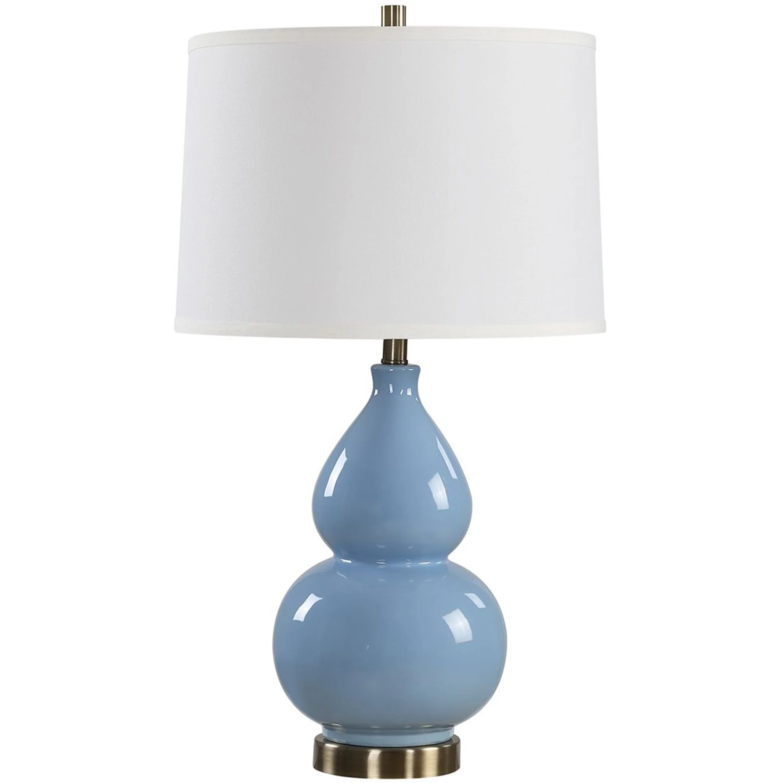 Blanca Table Lamp, Powder Blue
