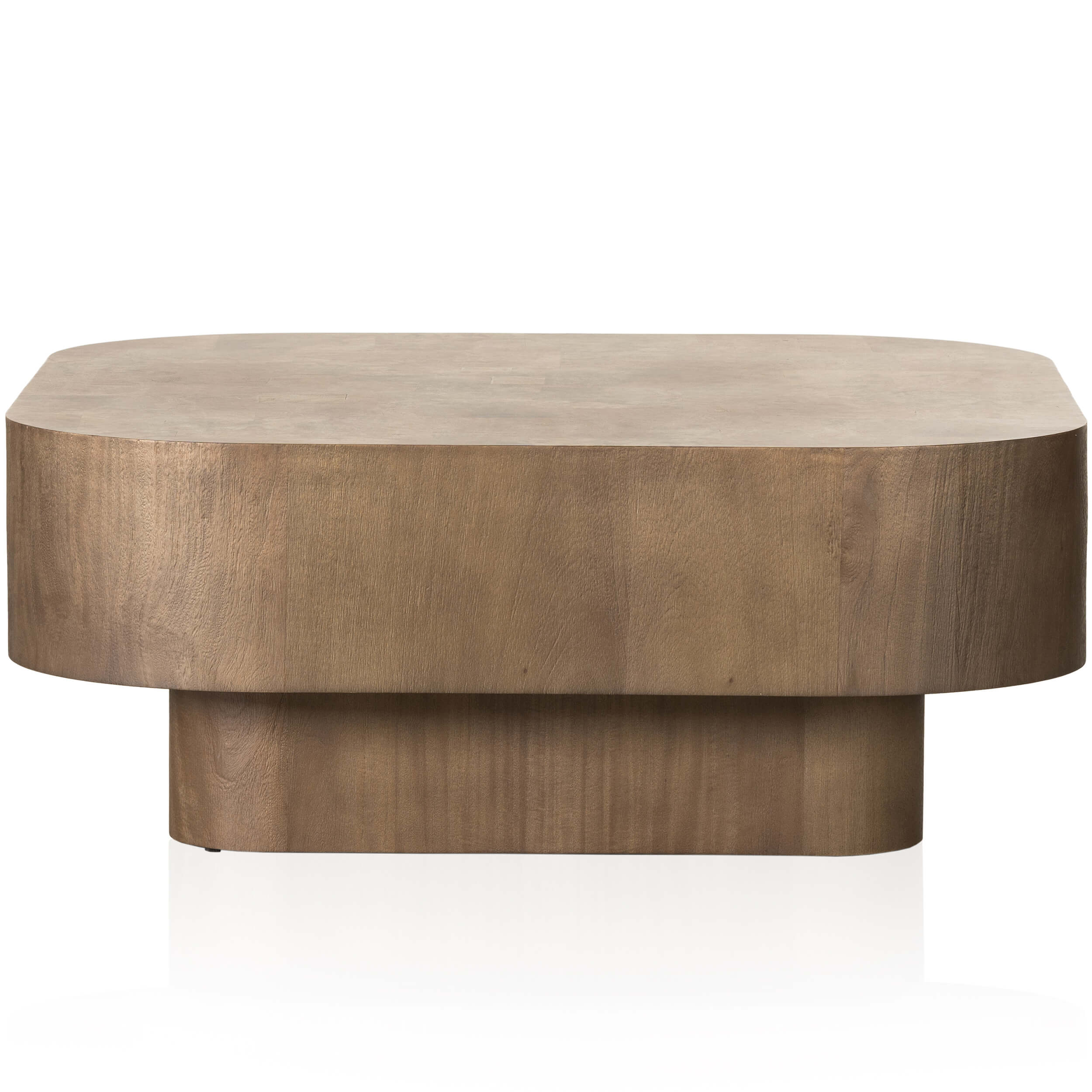 Blanco Coffee Table, Warm Umber Burl by Four Hands - Image 2