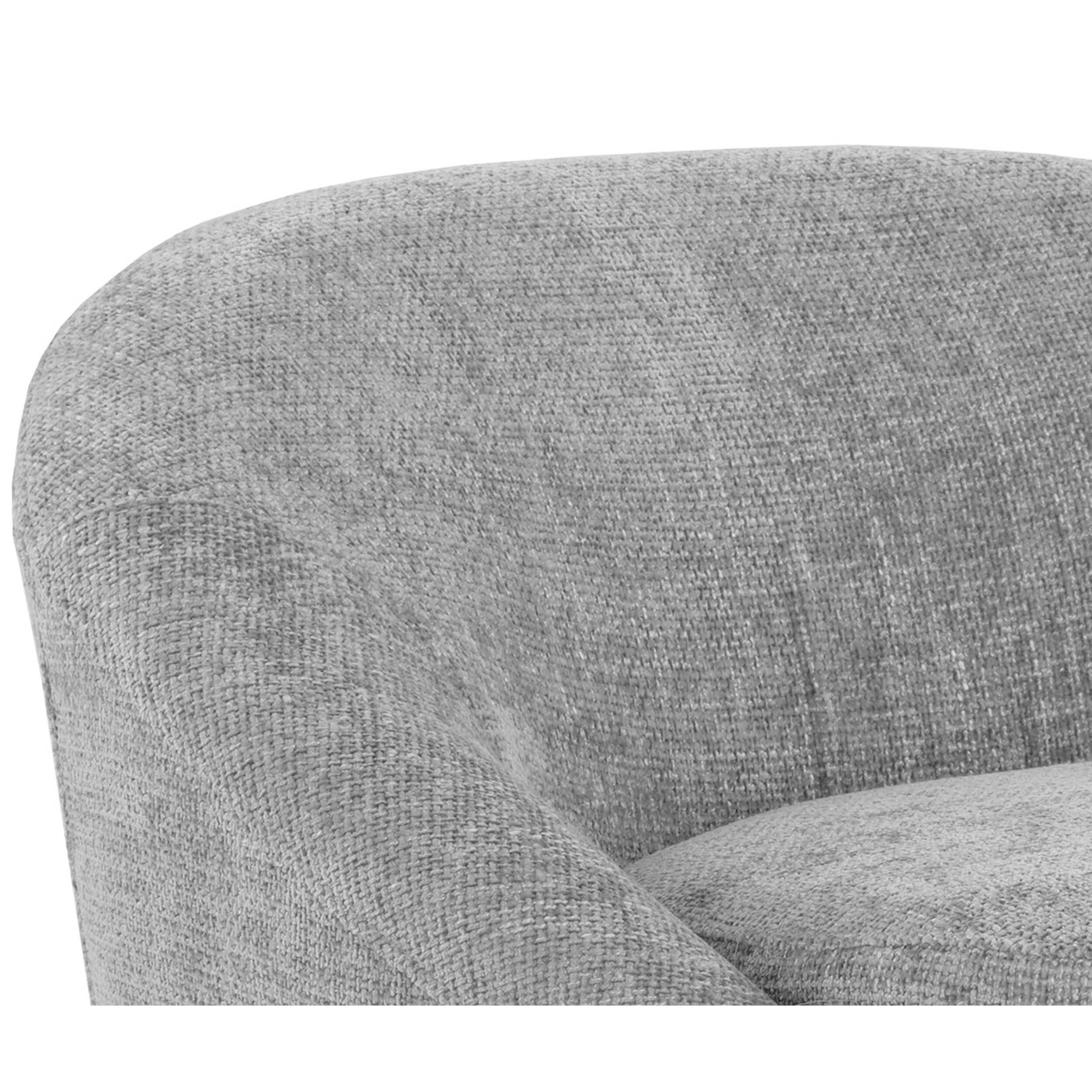 Bliss Swivel Chair, Husky Grey - Image 5