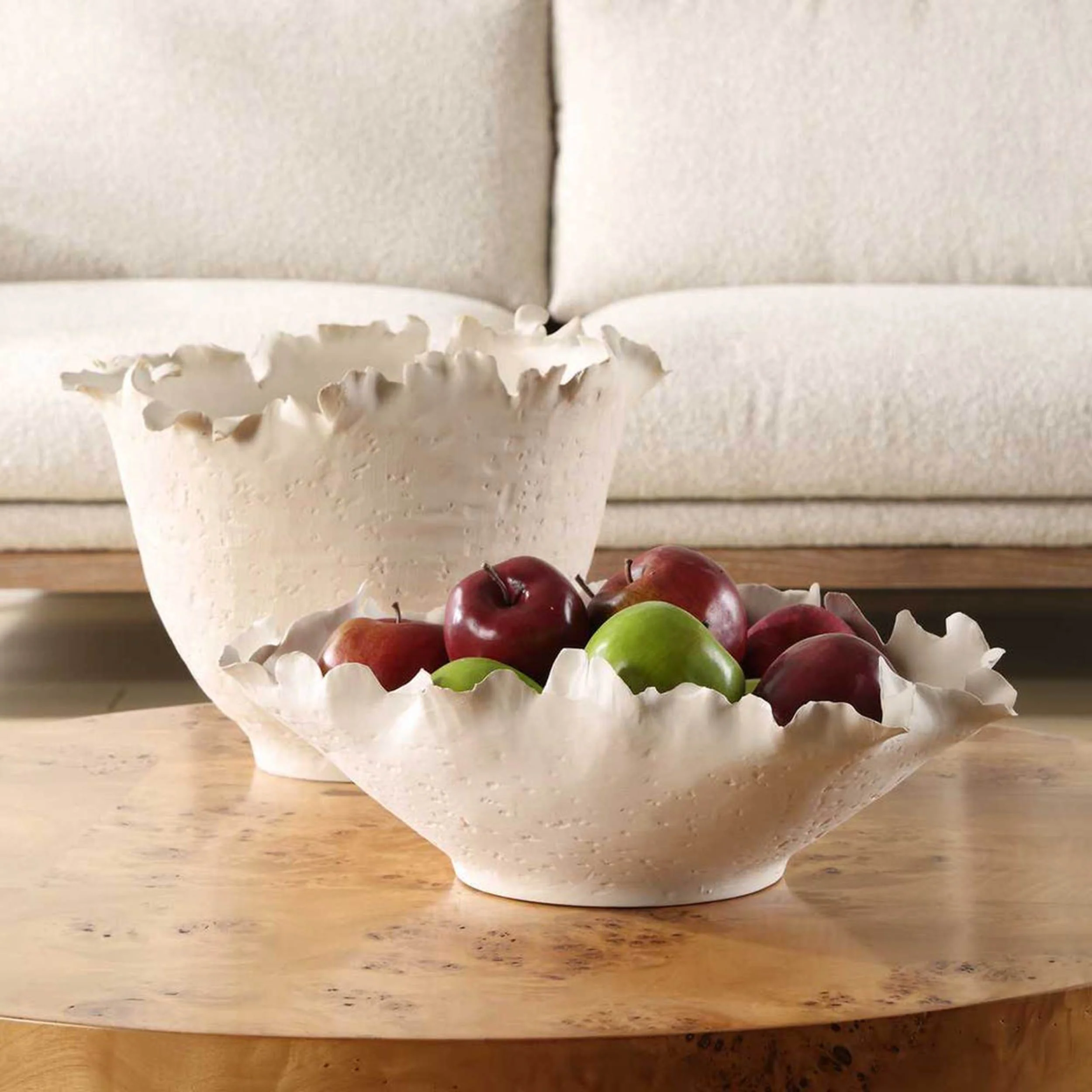 Blossom Bowl, Short, Off-White - Image 4