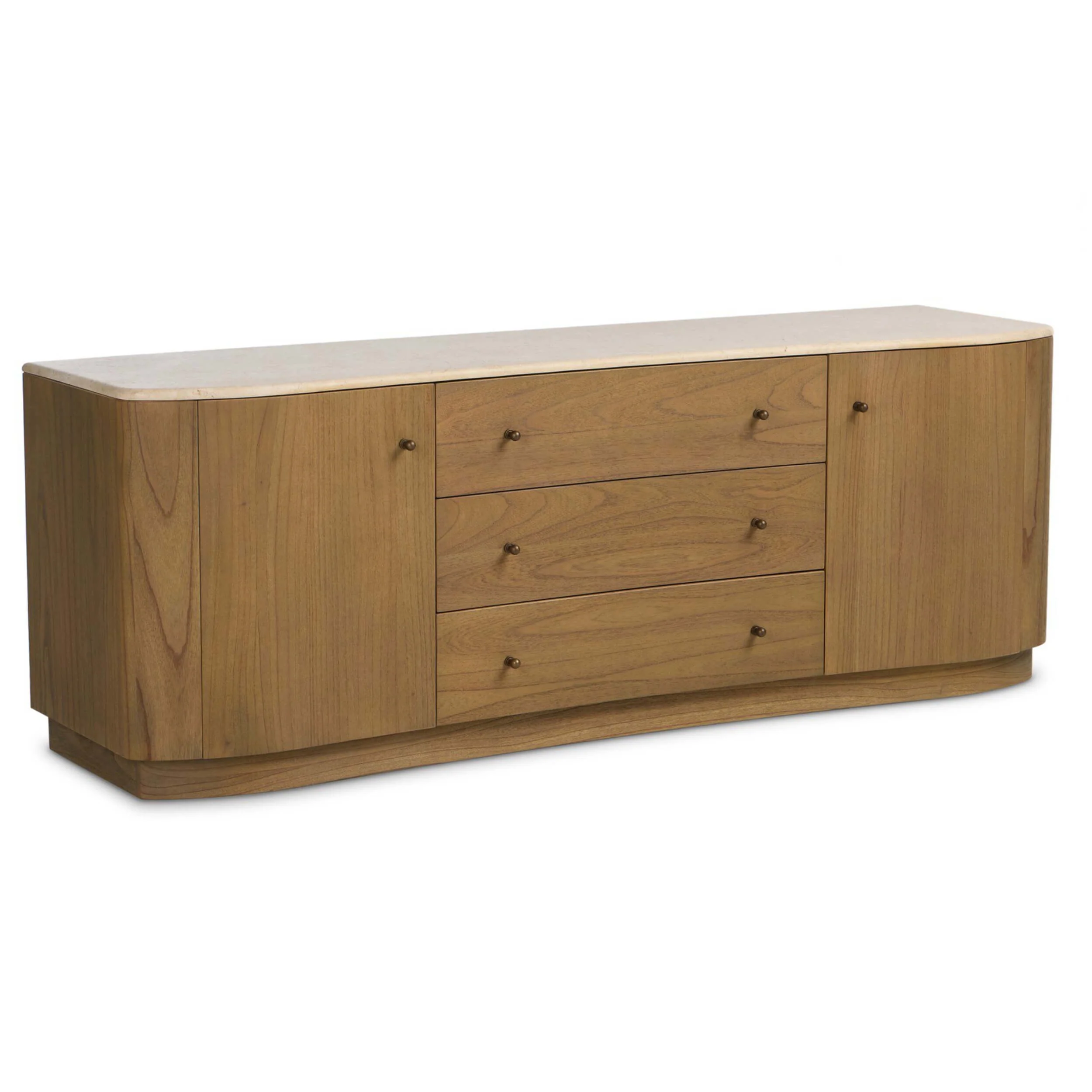 Boa Media Console, Sandy Mindi by Four Hands