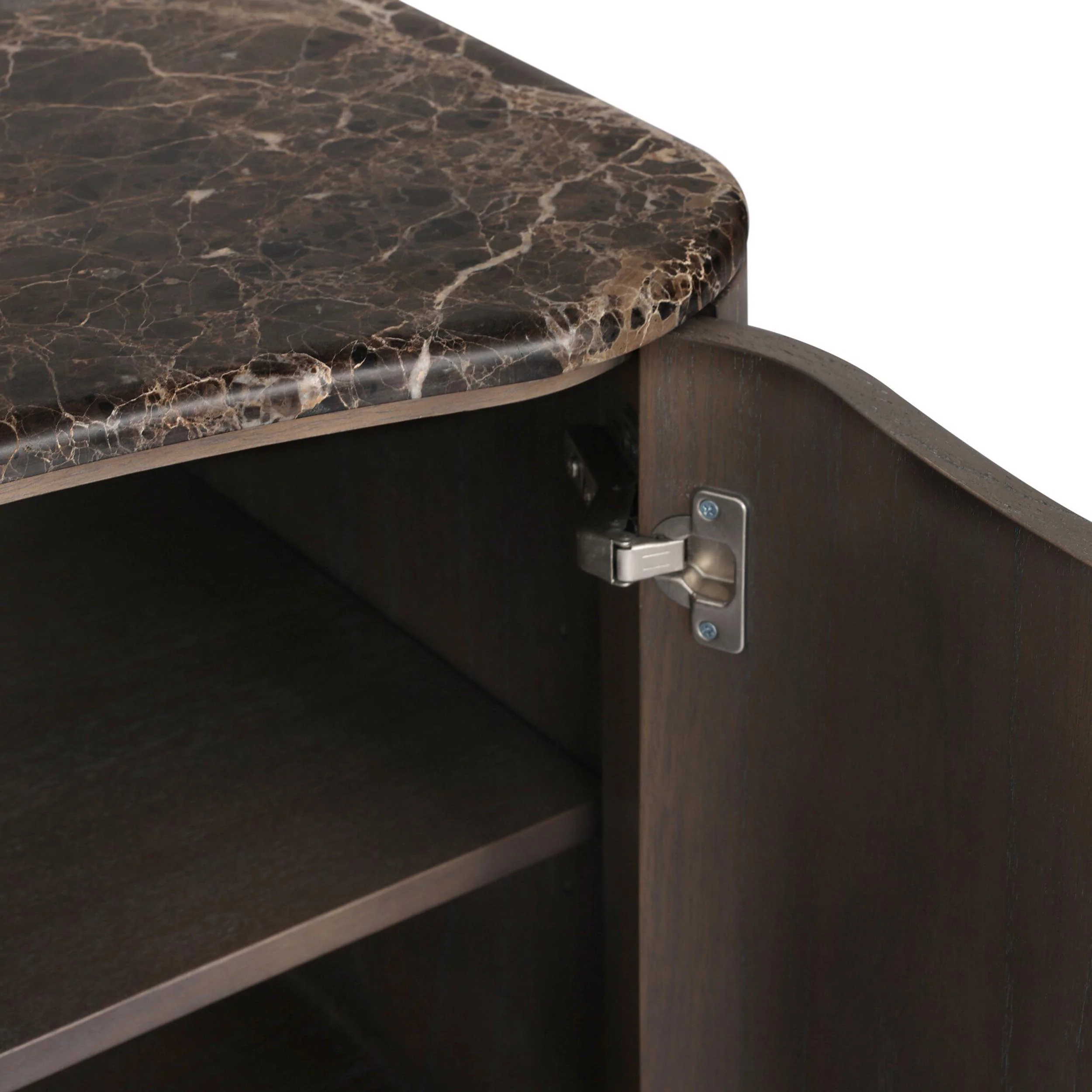 Boa Nightstand, Espresso by Four Hands - Image 7