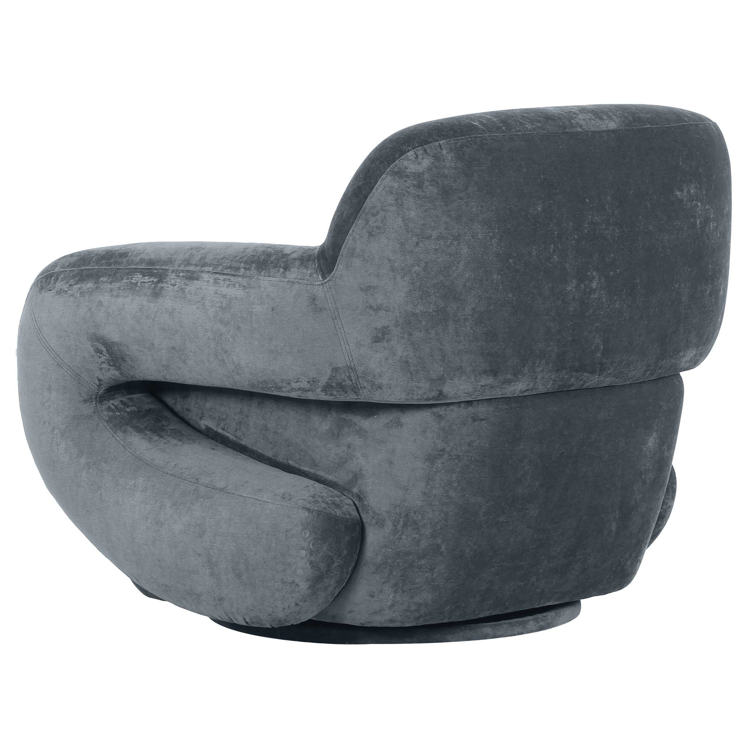 Boble Swivel Chair, Storm Gray - Image 5