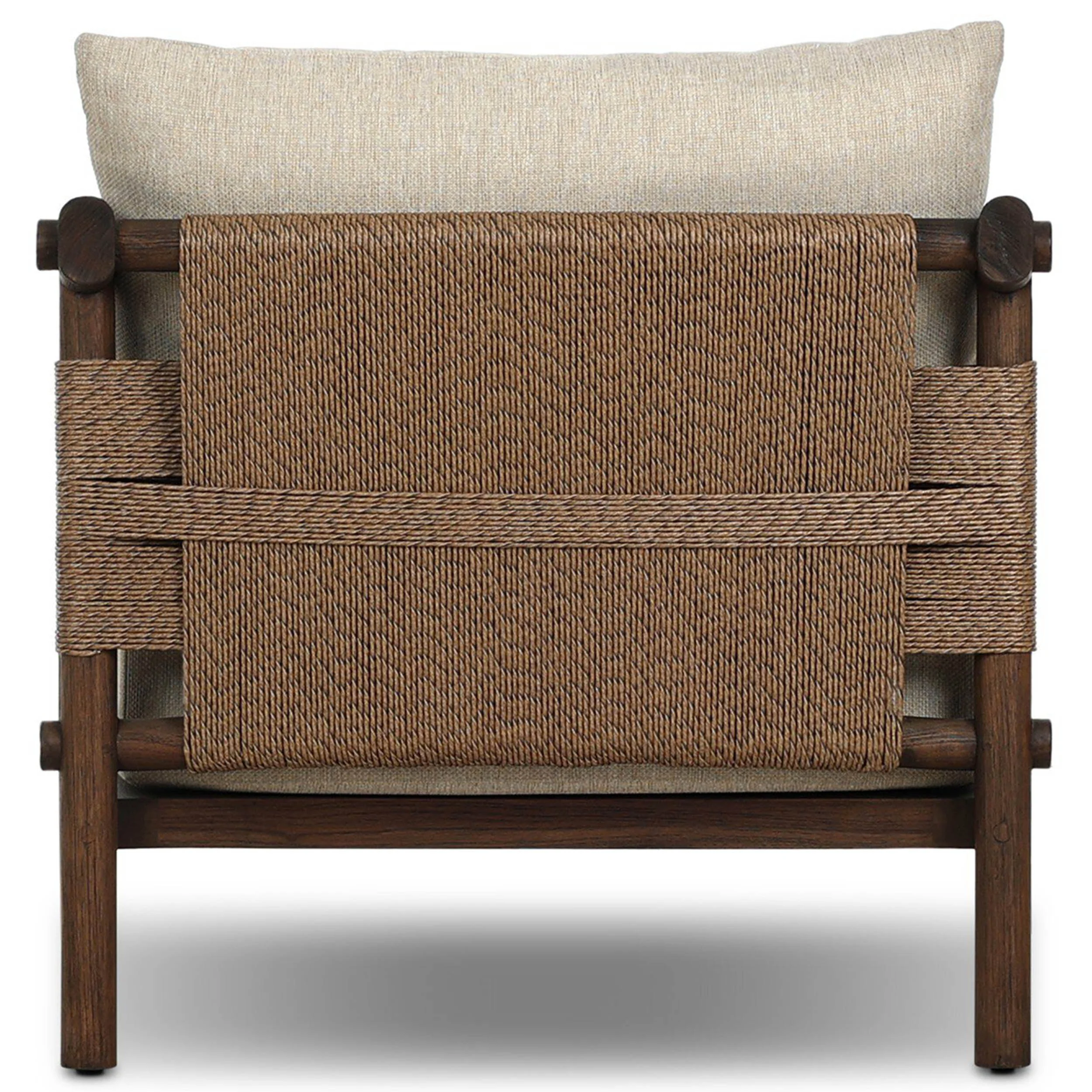 Boda Outdoor Chair, Ellor Beige by Four Hands - Image 4