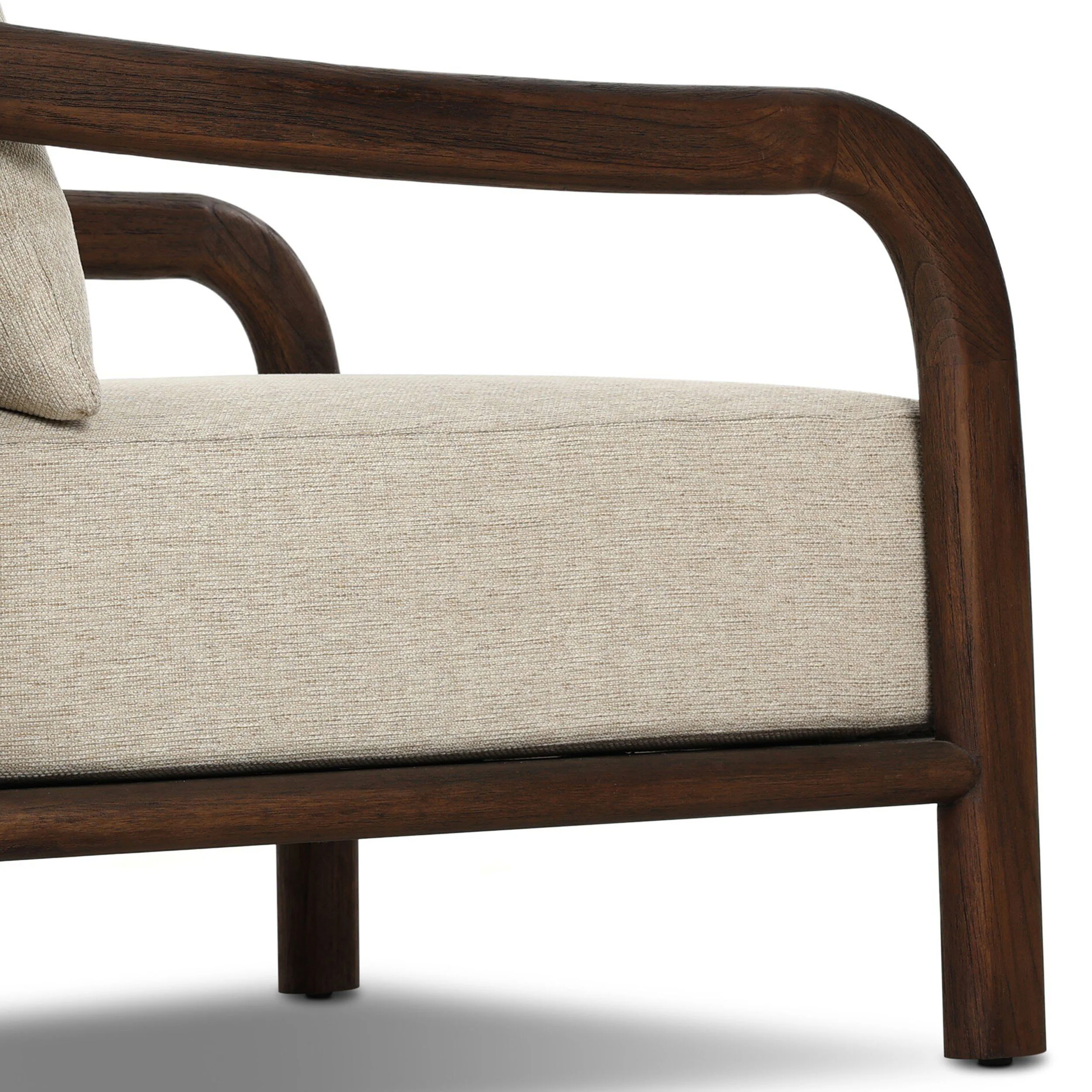 Boda Outdoor Chair, Ellor Beige by Four Hands - Image 5