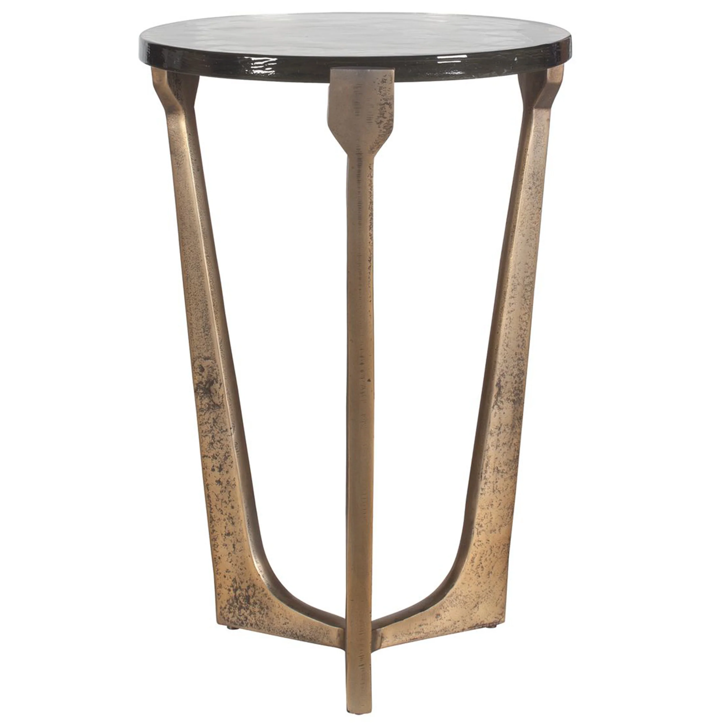 Bohdi AccentTable, Antique Brass - Image 2