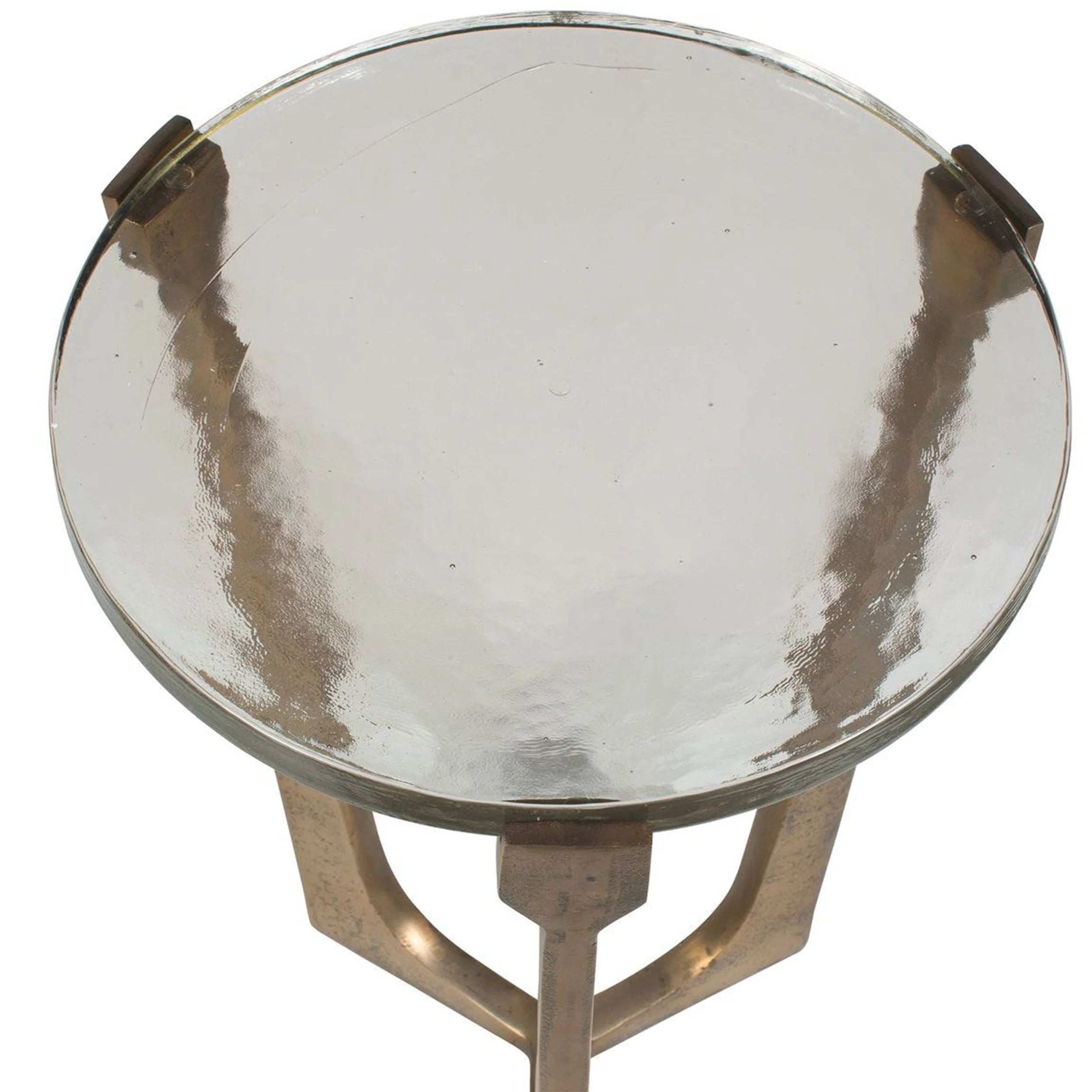 Bohdi AccentTable, Antique Brass - Image 3