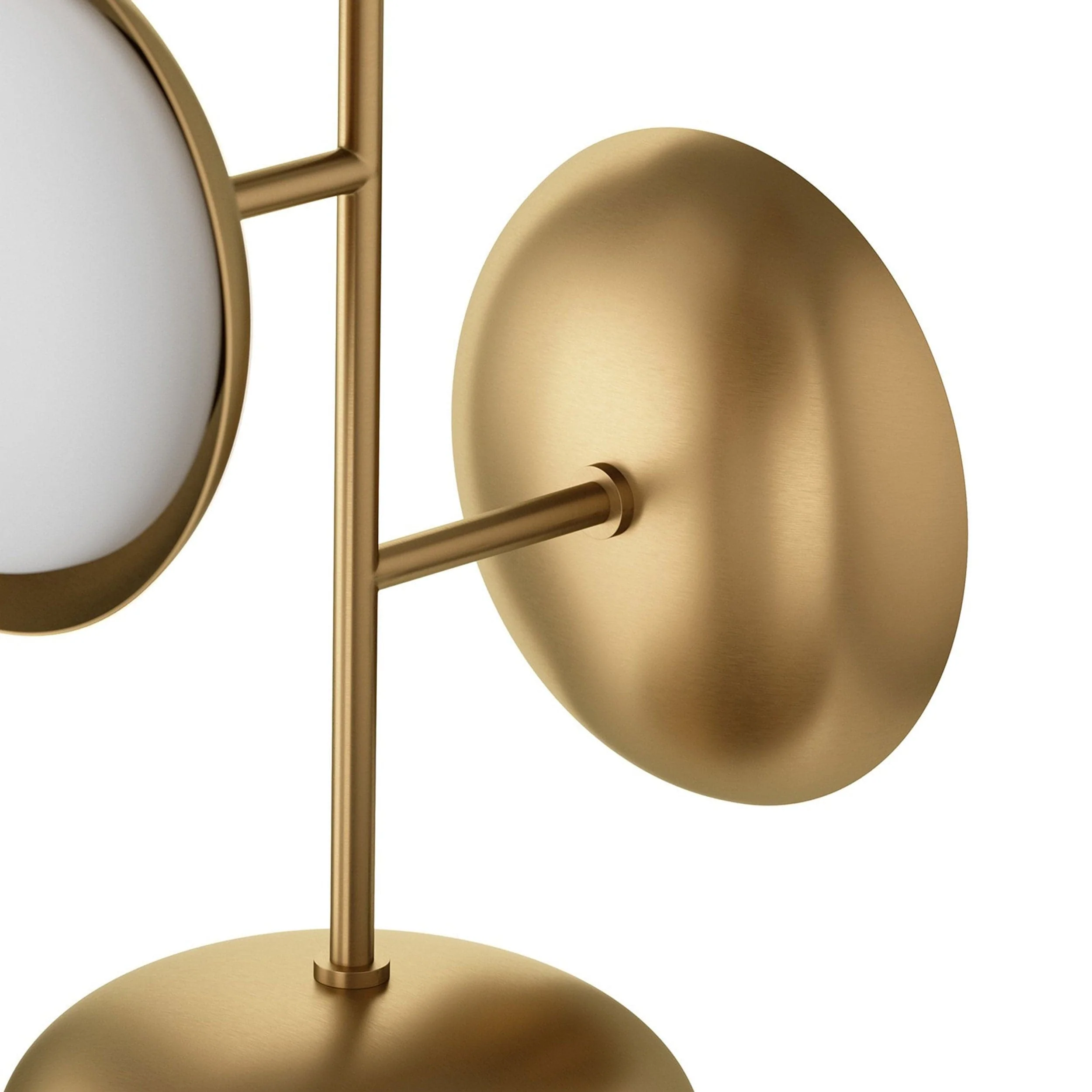 Bond 3 Light Pendant, Natural Brass - Image 4