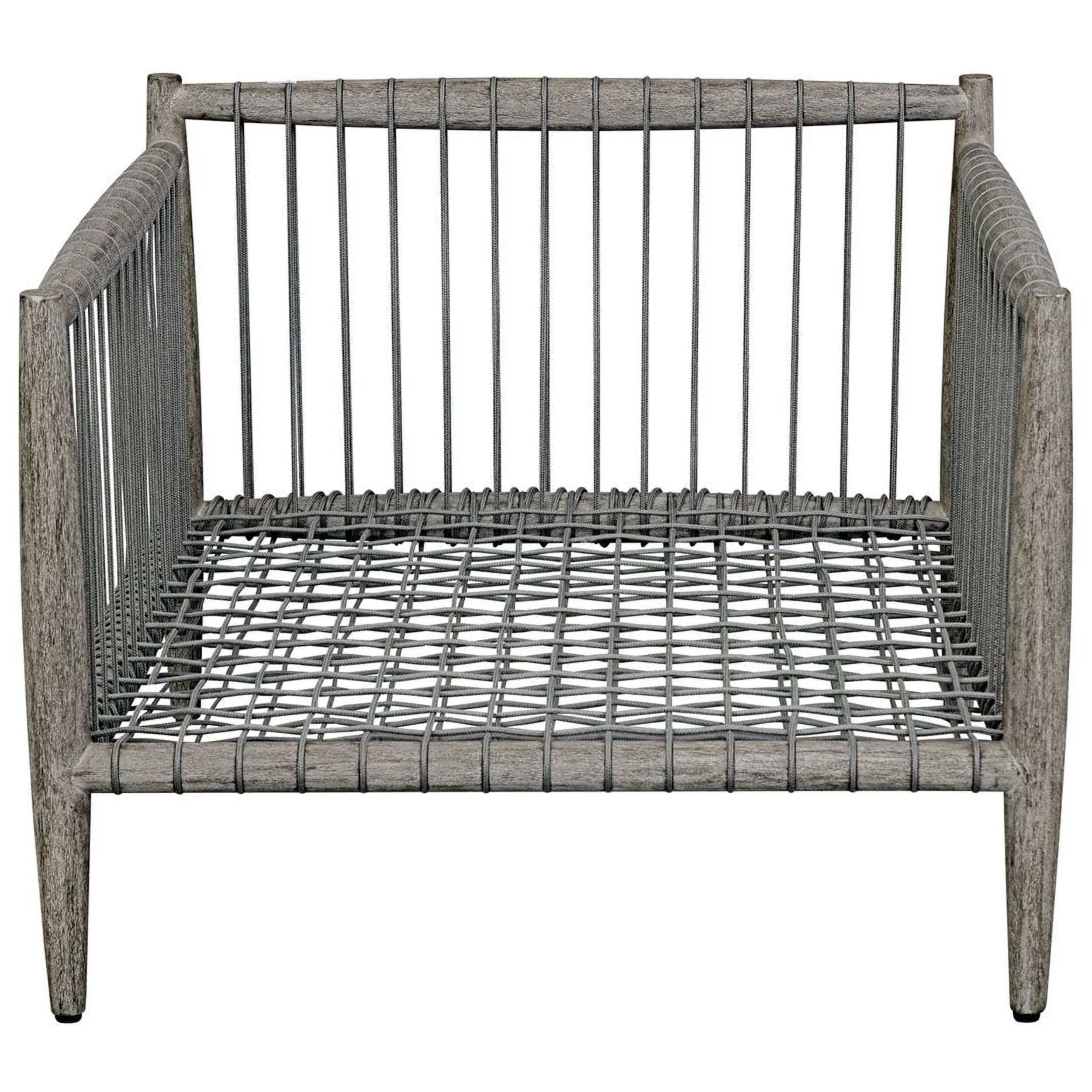 Borneo Outdoor Lounge Chair, Oyster - Image 5