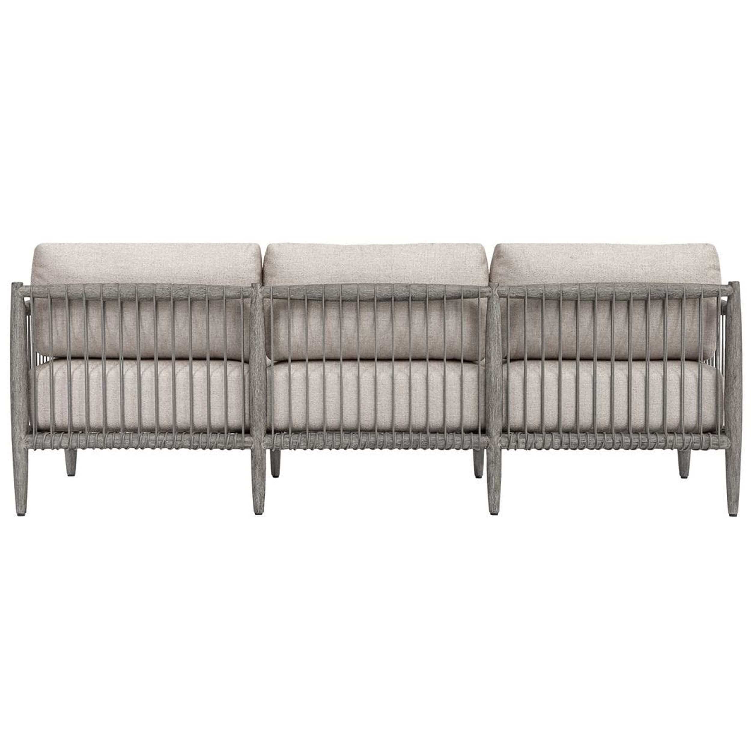 Borneo Outdoor Sofa, Dove - Image 4