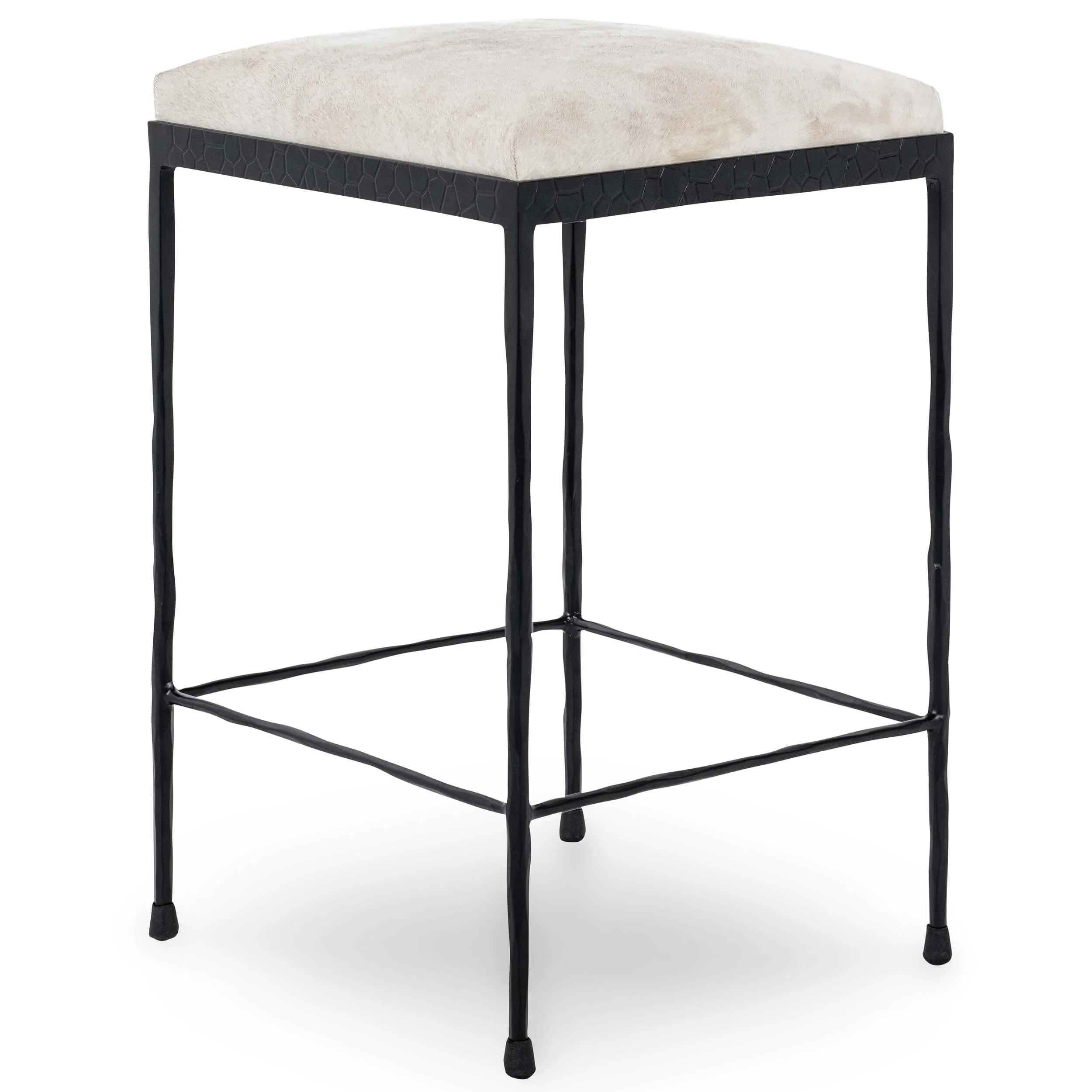 Bose Hide Counter Stool, Dusty Cream