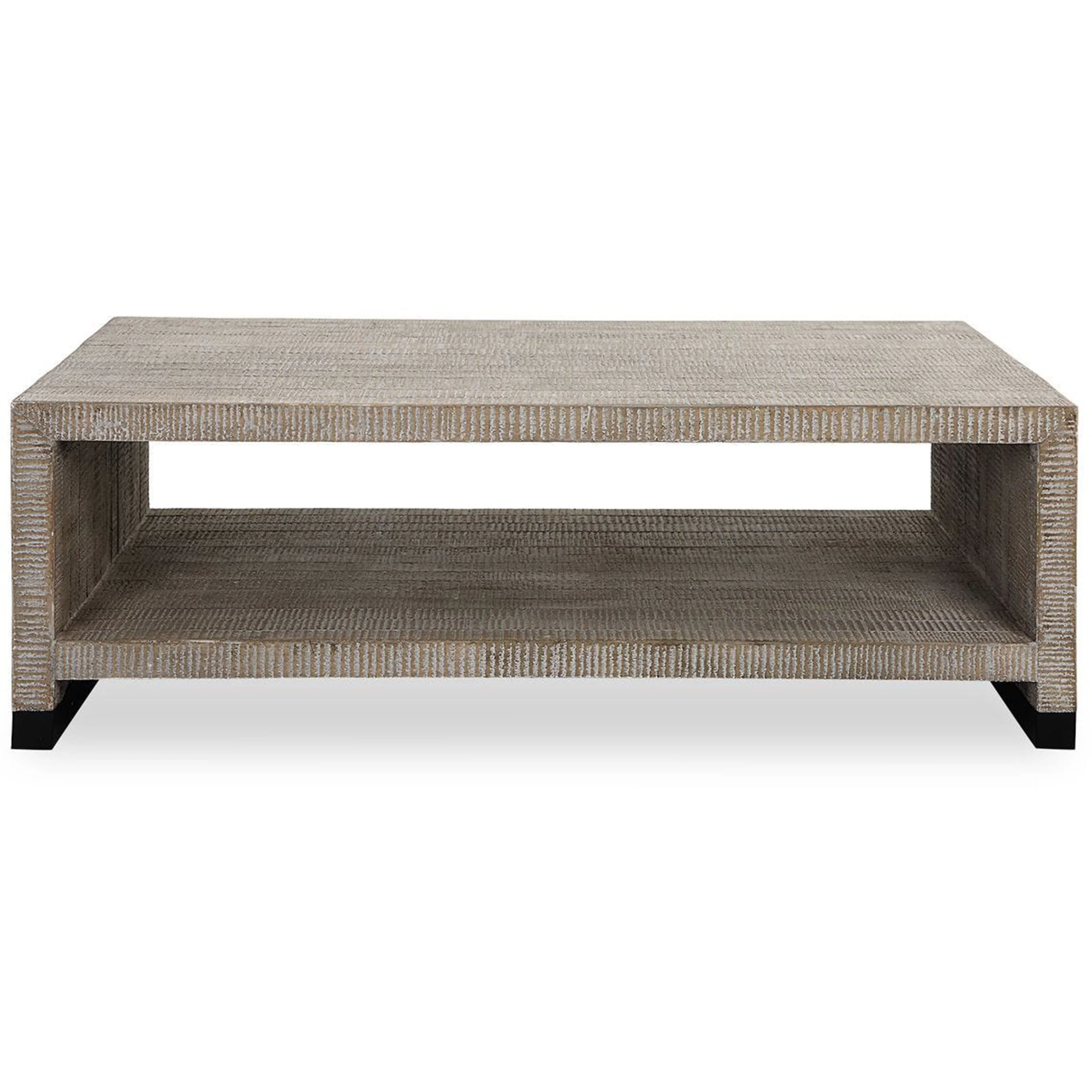 Bosk Coffee Table, White Washed - Image 2