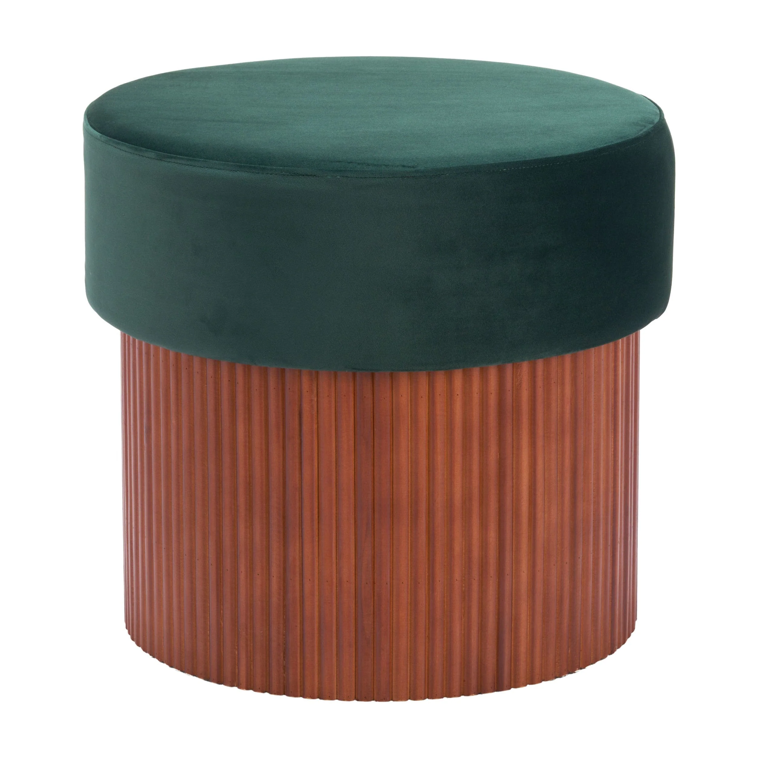 Boto Storage Ottoman, Green