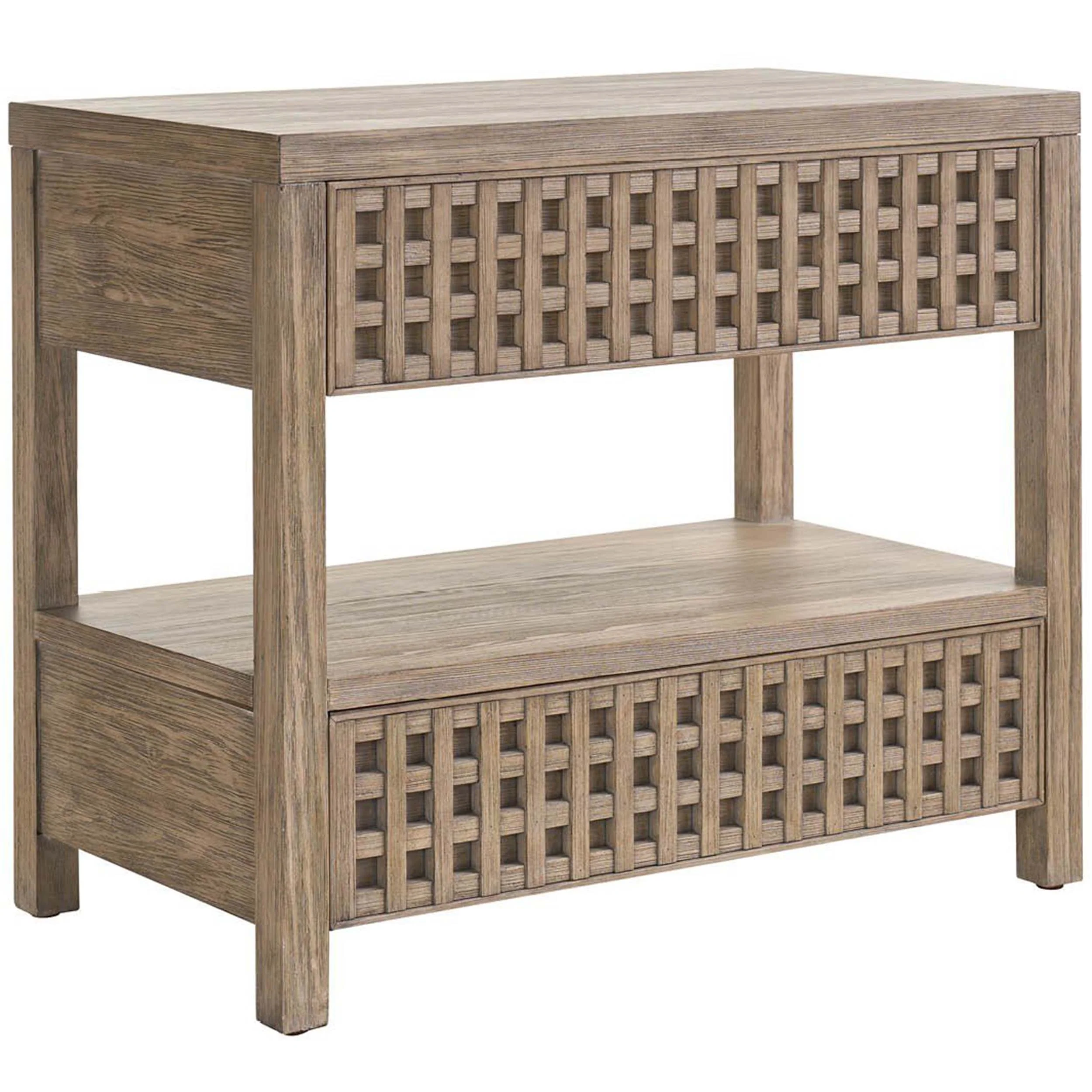Boulder Lattice Nightstands, Boulder