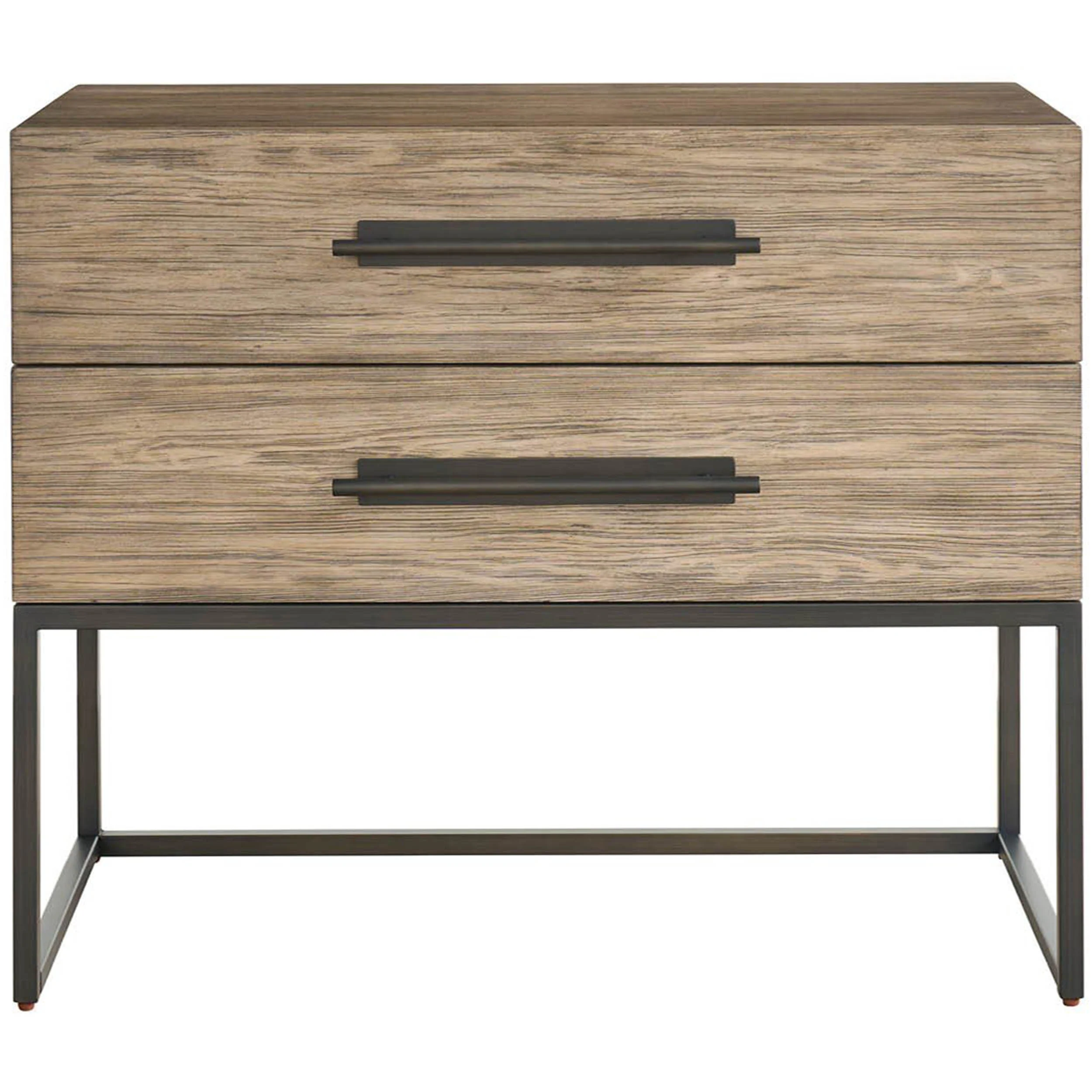 Boulder Metal Base Nightstand, Boulder - Image 2