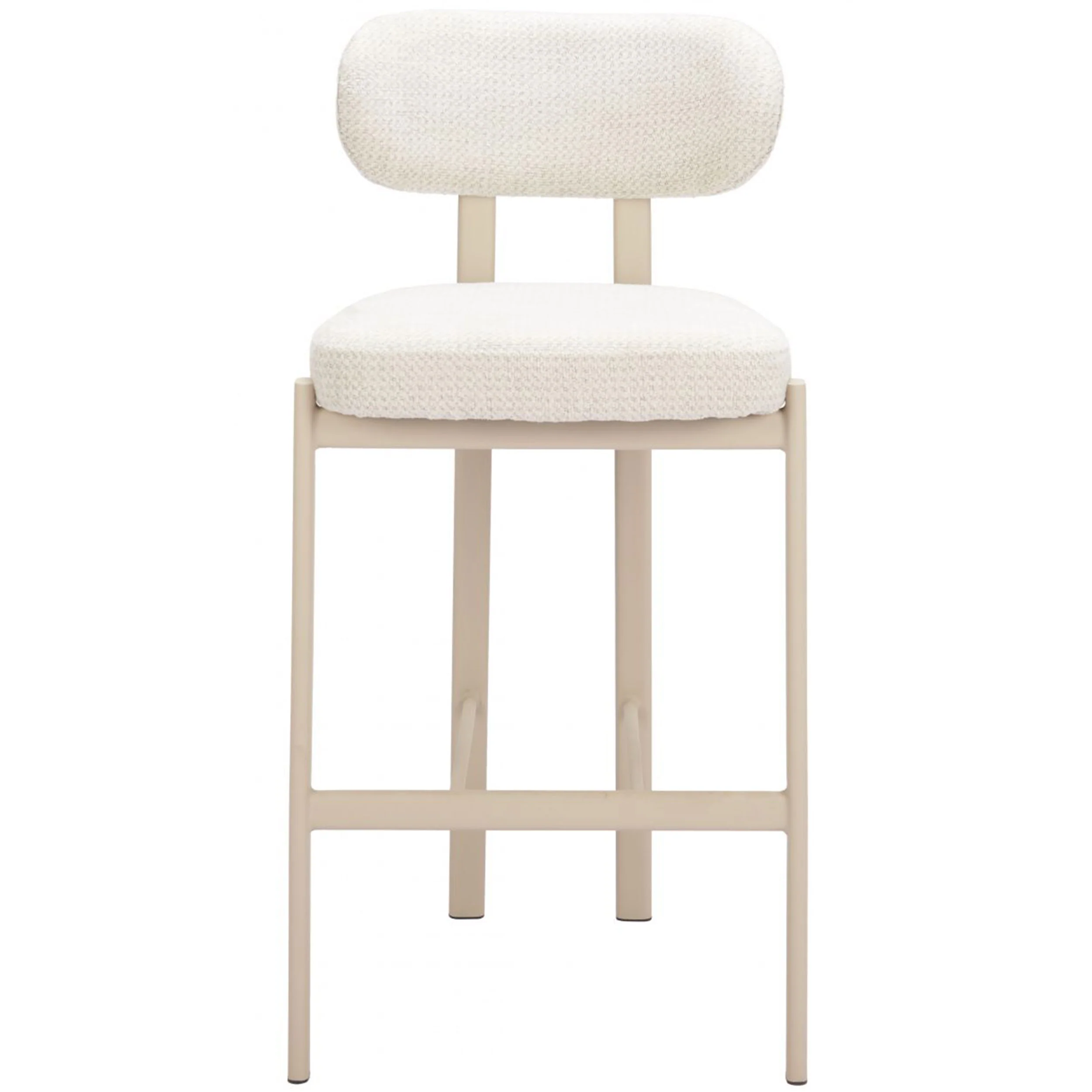 Aurea Bar & Counter Stool, Light Gray, Set of 2 - Image 2
