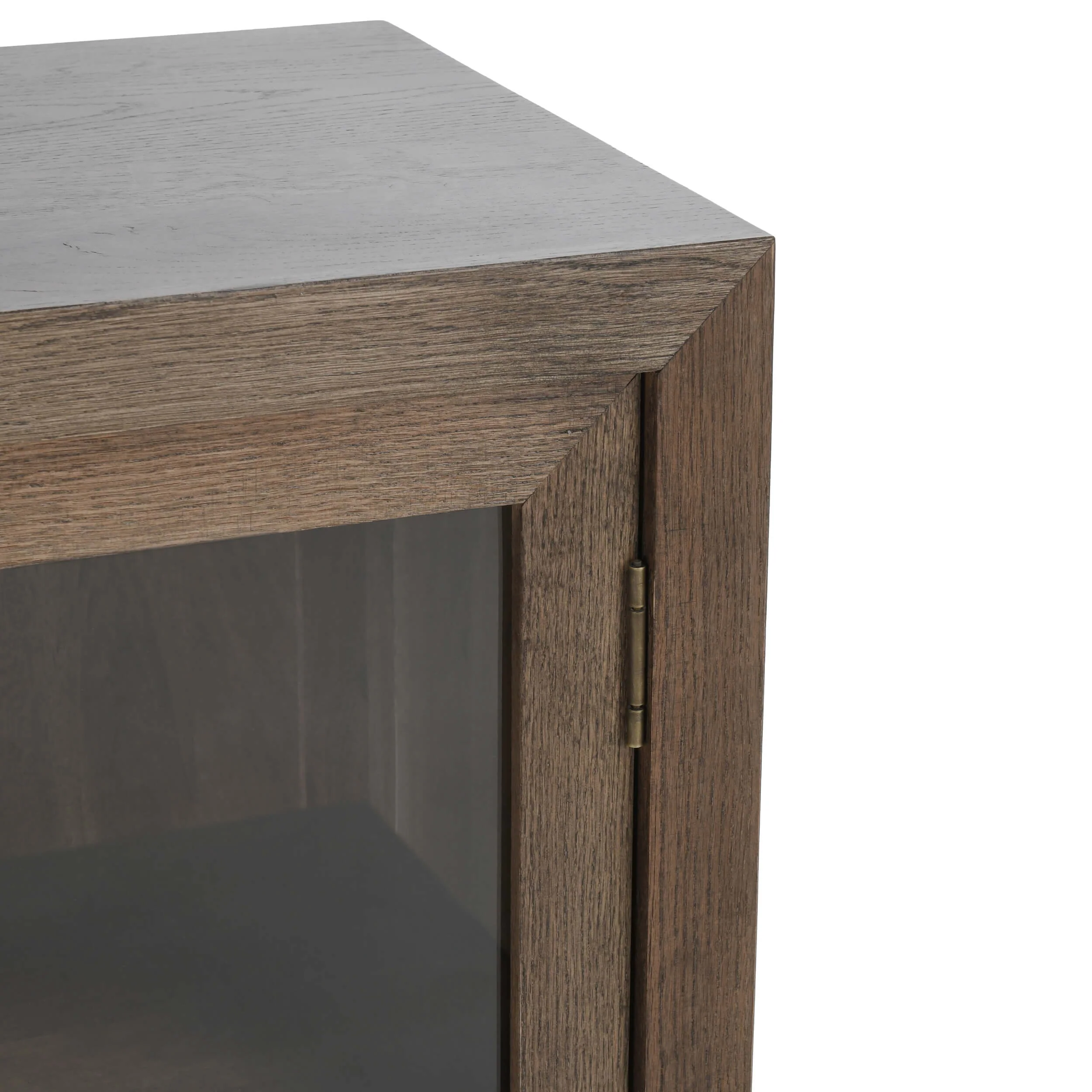 Bradely 4 Door Cabinet, Brown - Image 5