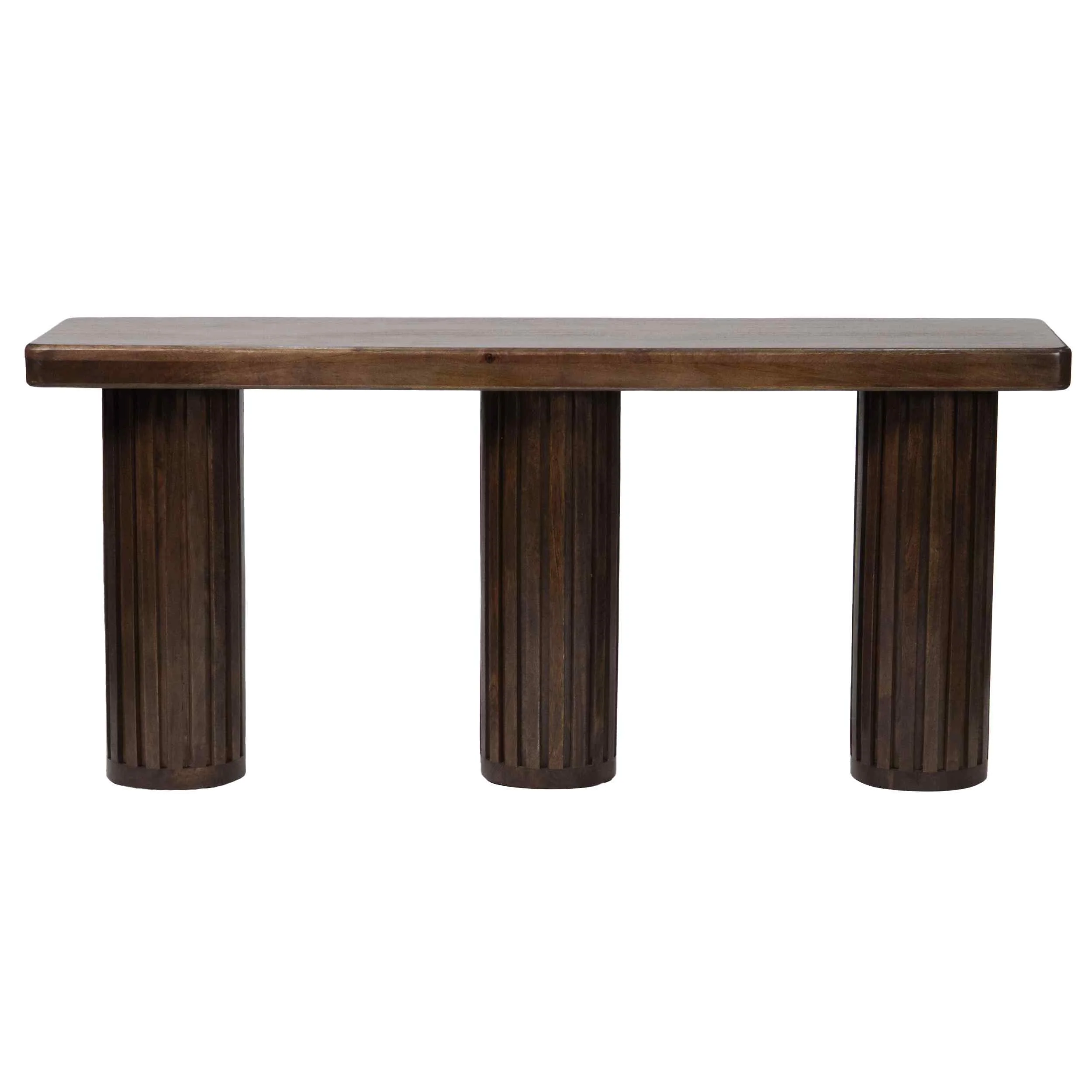 Bradley Console Table, Aged Ash - Image 2