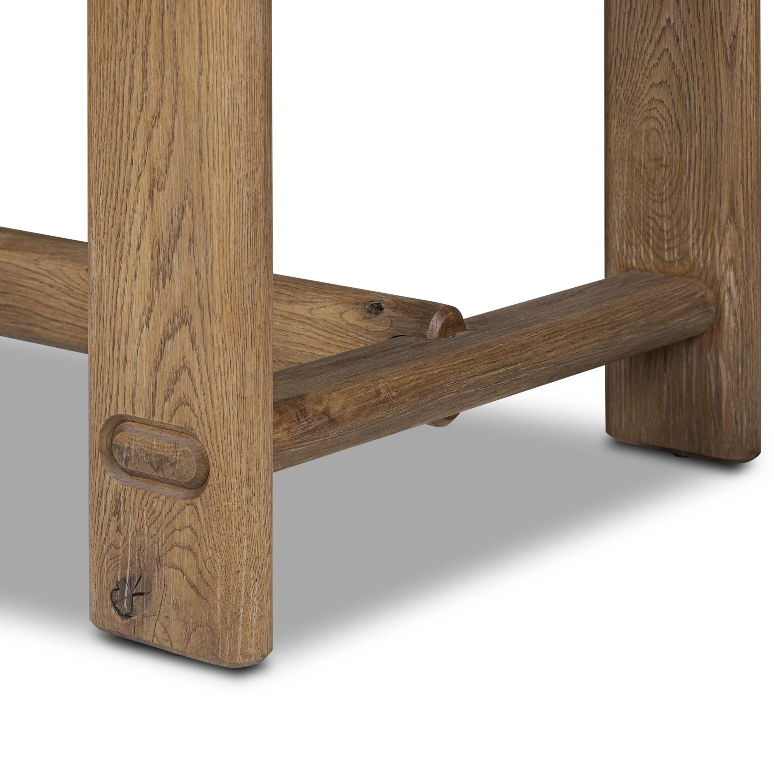 Bramwell 118" Dining Table, Weathered Oak by Amber Lewis x Four Hands - Image 5
