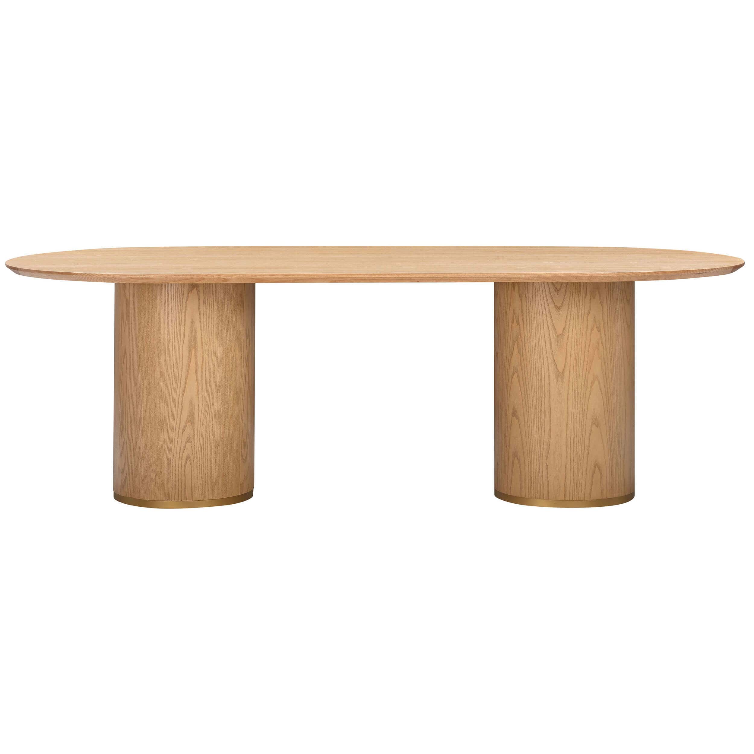 Brandy Oval Dining Table, Natural Ash - Image 3