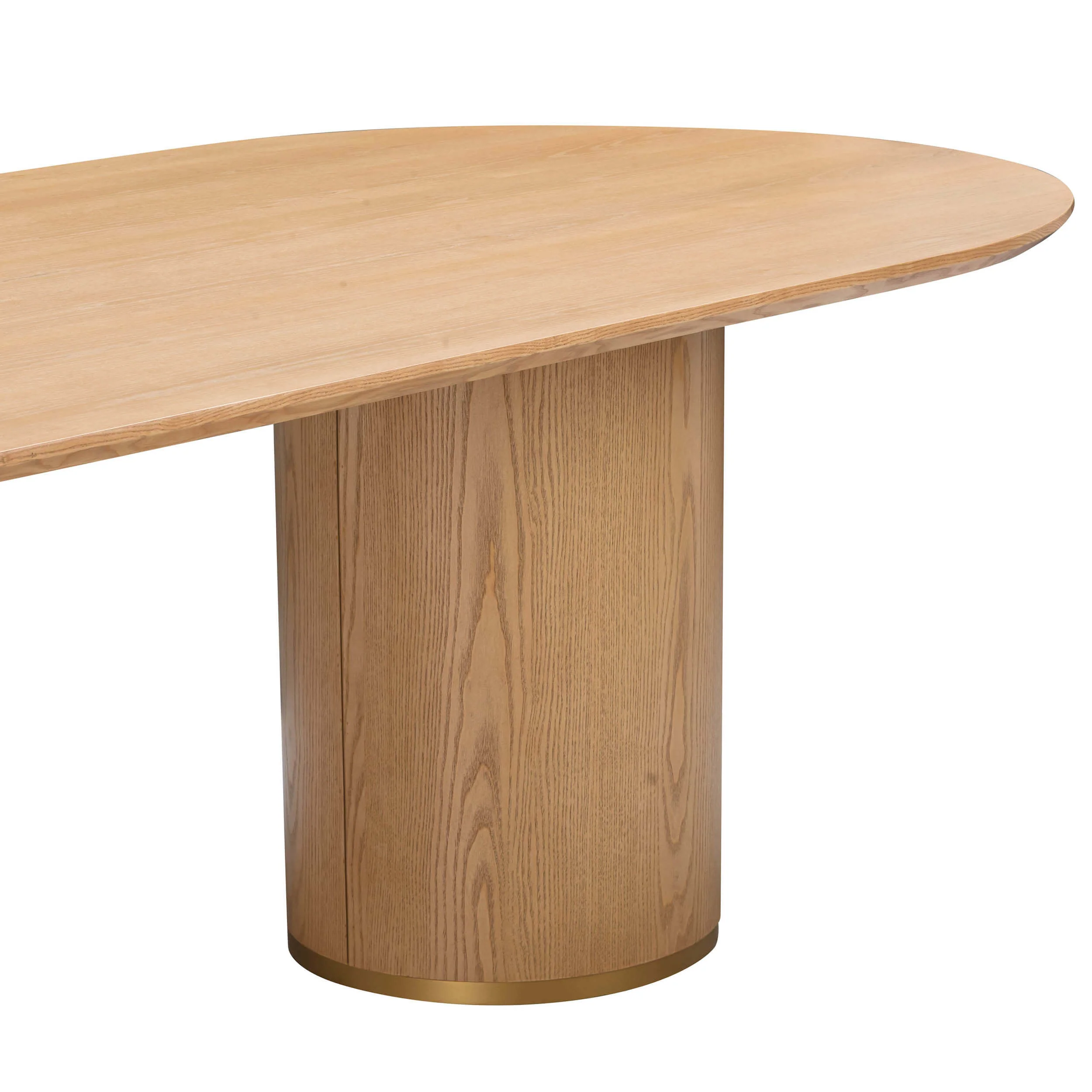 Brandy Oval Dining Table, Natural Ash - Image 4
